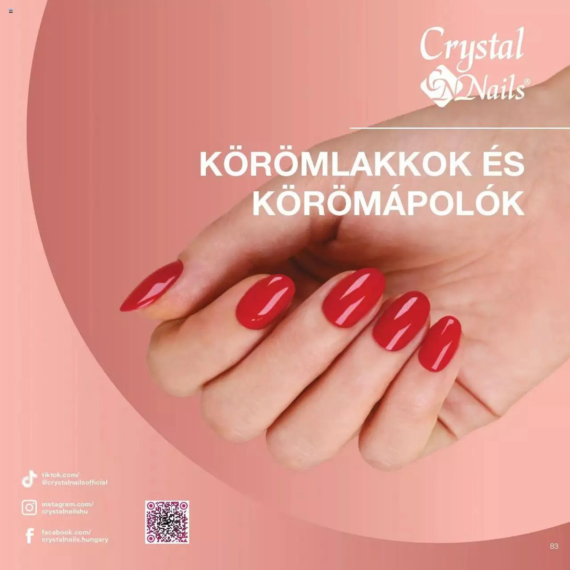 Katalógus Crystal Nails - Nagykatalógus 2023/24 március 6.-tól december 31.-ig 2023. - Oldal 83