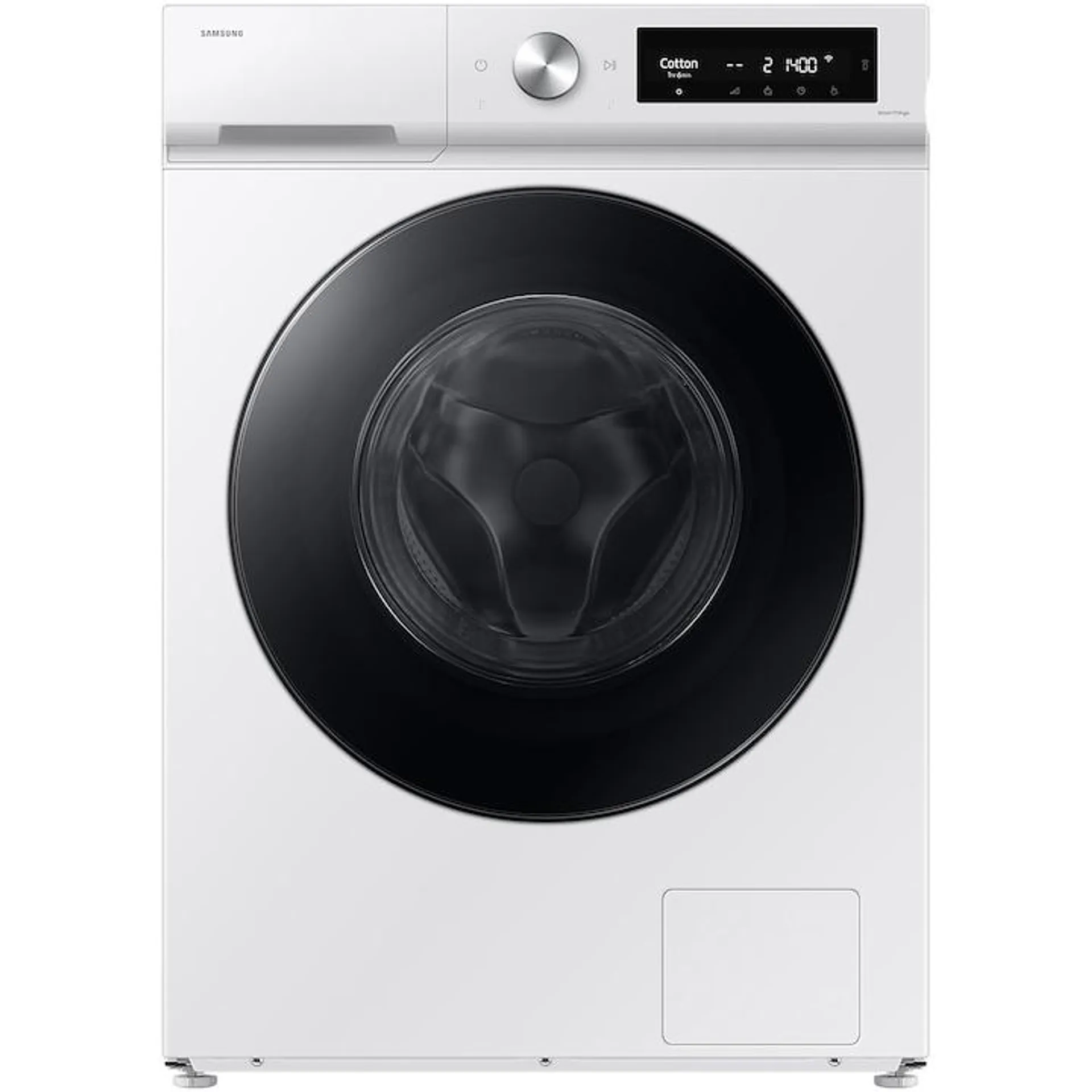 Samsung Bespoke AI WD11DB7B85GWU4, Mosógép szárítóval, Mosás 11 kg, Szárítás 6 kg, 1400 ford./perc, D energiaosztály, AI Wash, Automatikus adagolás, AI Ecobubble, AI Control, Szuper sebesség 39 perc, WiFi, Fehér