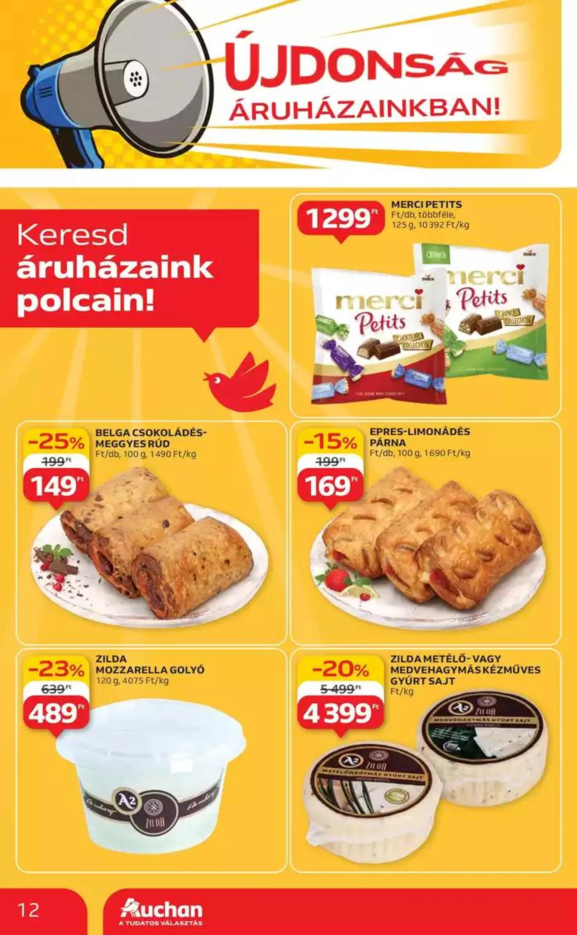 Katalógus Catalog Auchan október 7.-tól október 16.-ig 2024. - Oldal 12