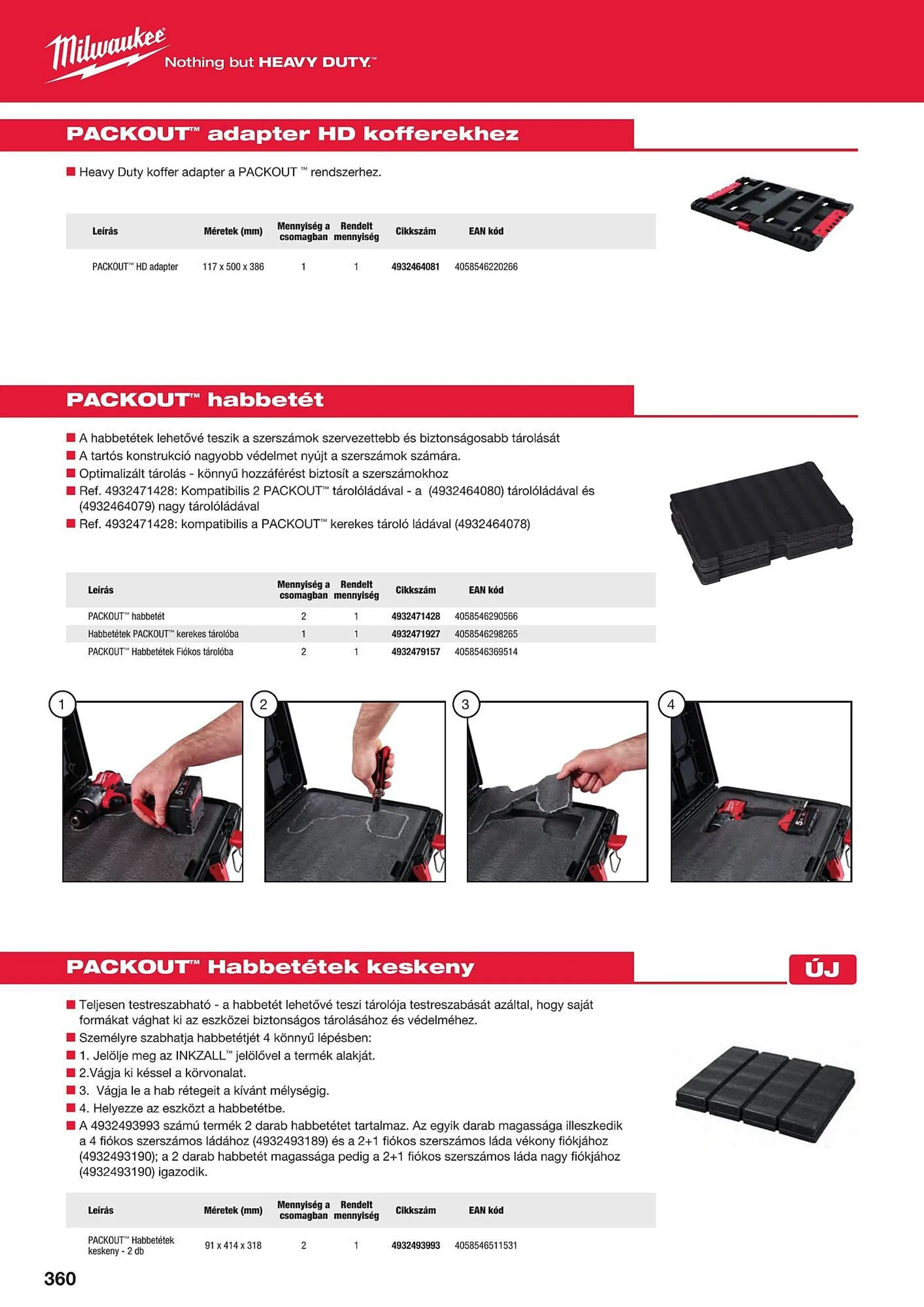 Katalógus Milwaukeetool akciós újság augusztus 14.-tól december 31.-ig 2024. - Oldal 360