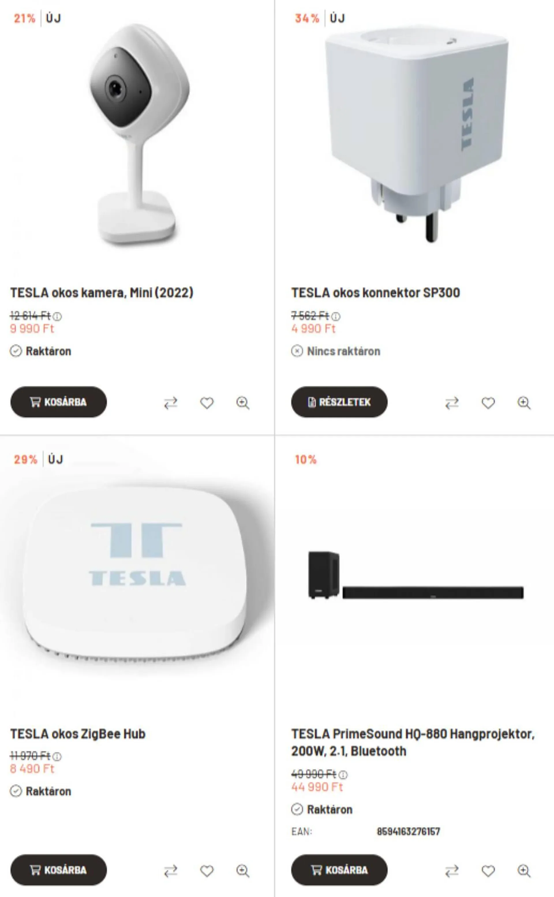 TeslaRobot akciós újság - 1