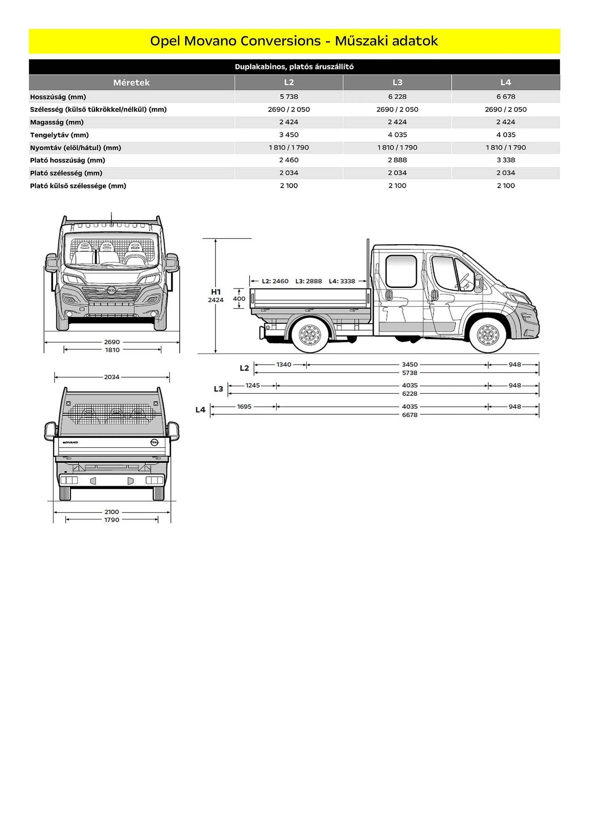 Katalógus Opel Movano Conversions akciós újság július 5.-tól december 31.-ig 2024. - Oldal 9