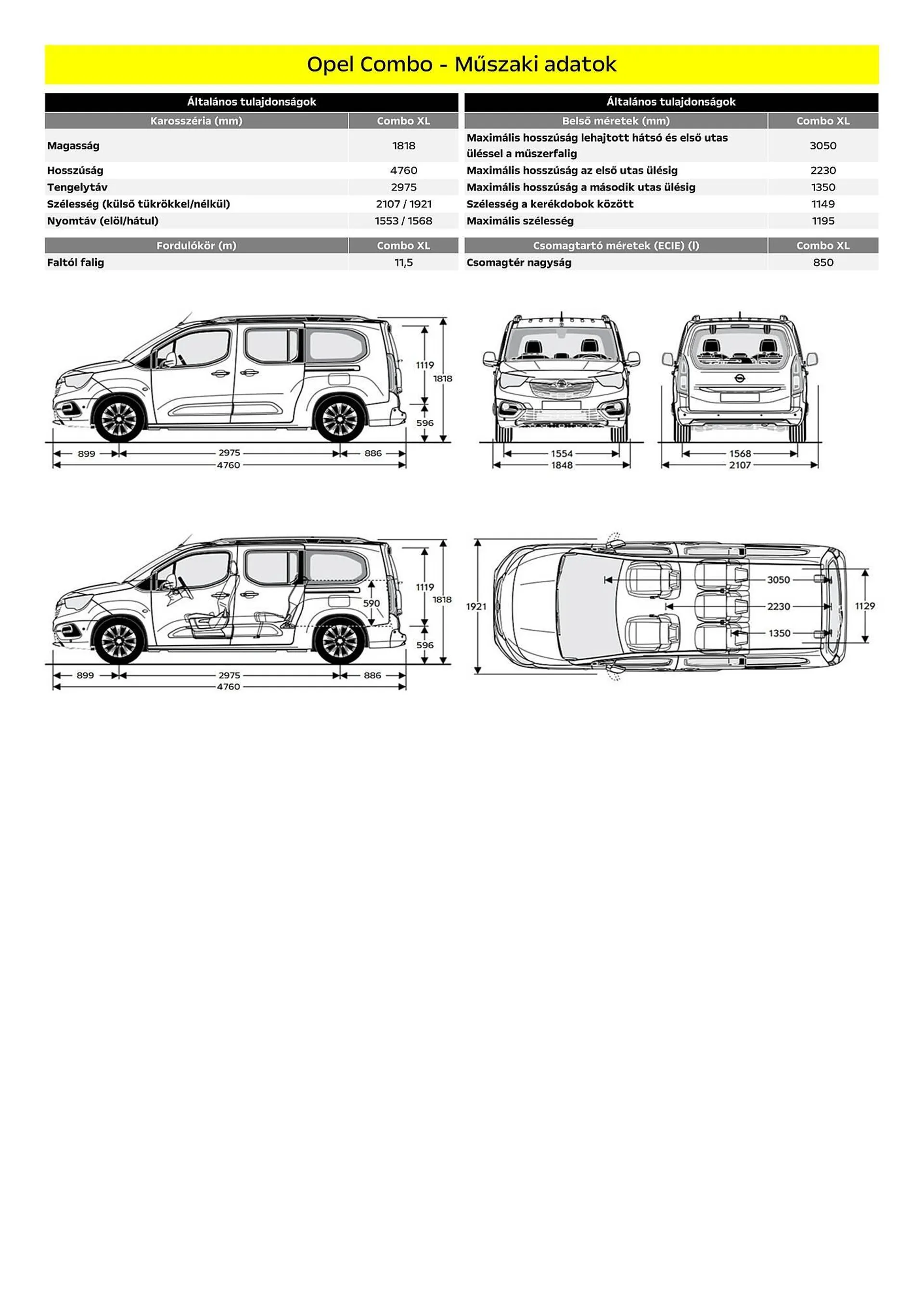 Katalógus Opel Combo akciós újság július 5.-tól december 31.-ig 2024. - Oldal 9