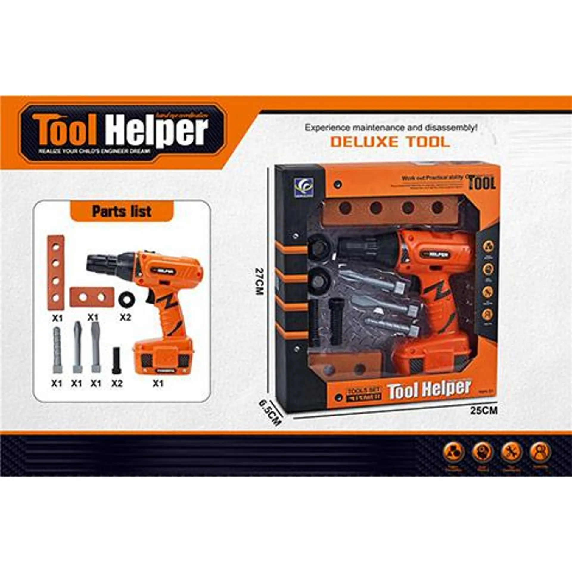 Tool Helper Elektromos fúrógép