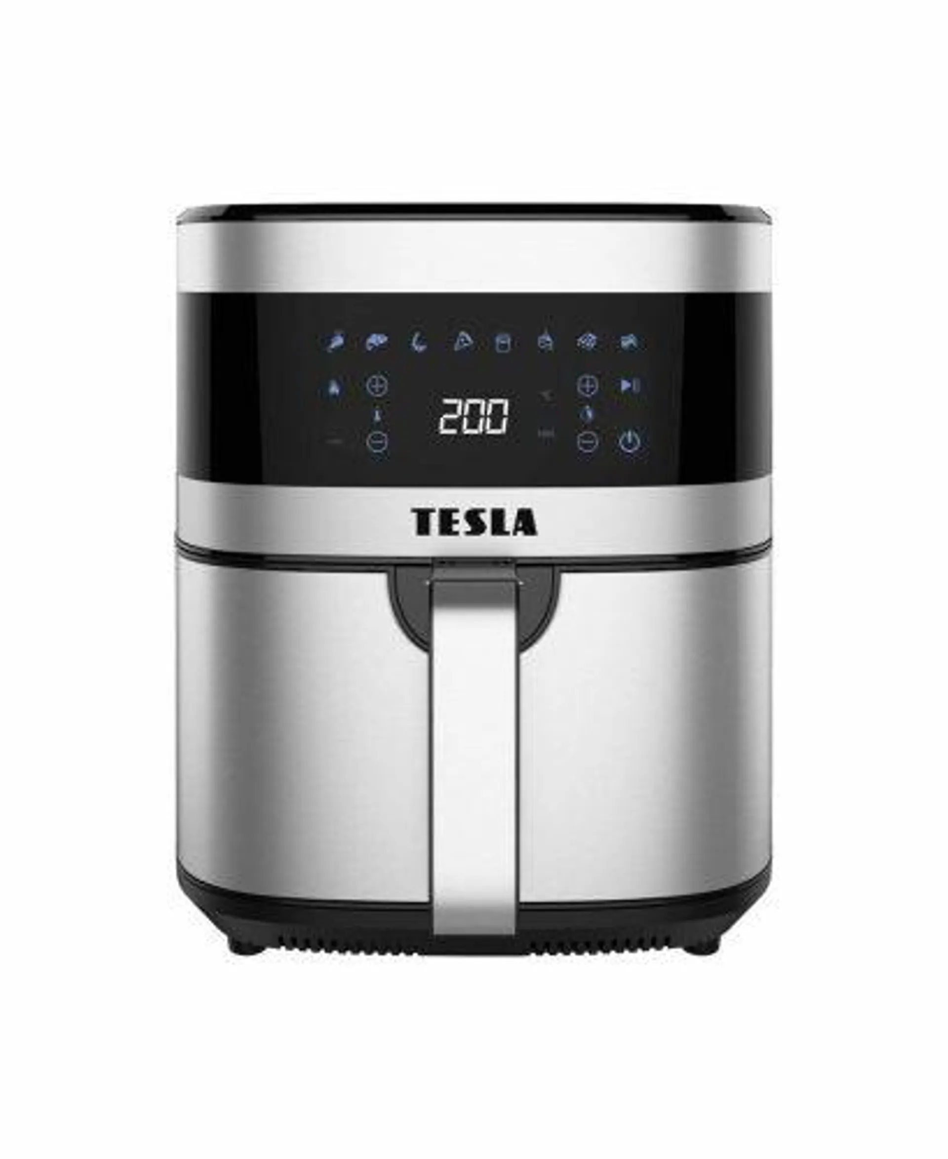 TESLA AirCook Q60 - multifunkciós digitális forró levegős olajsütő, 6 l, 1500W