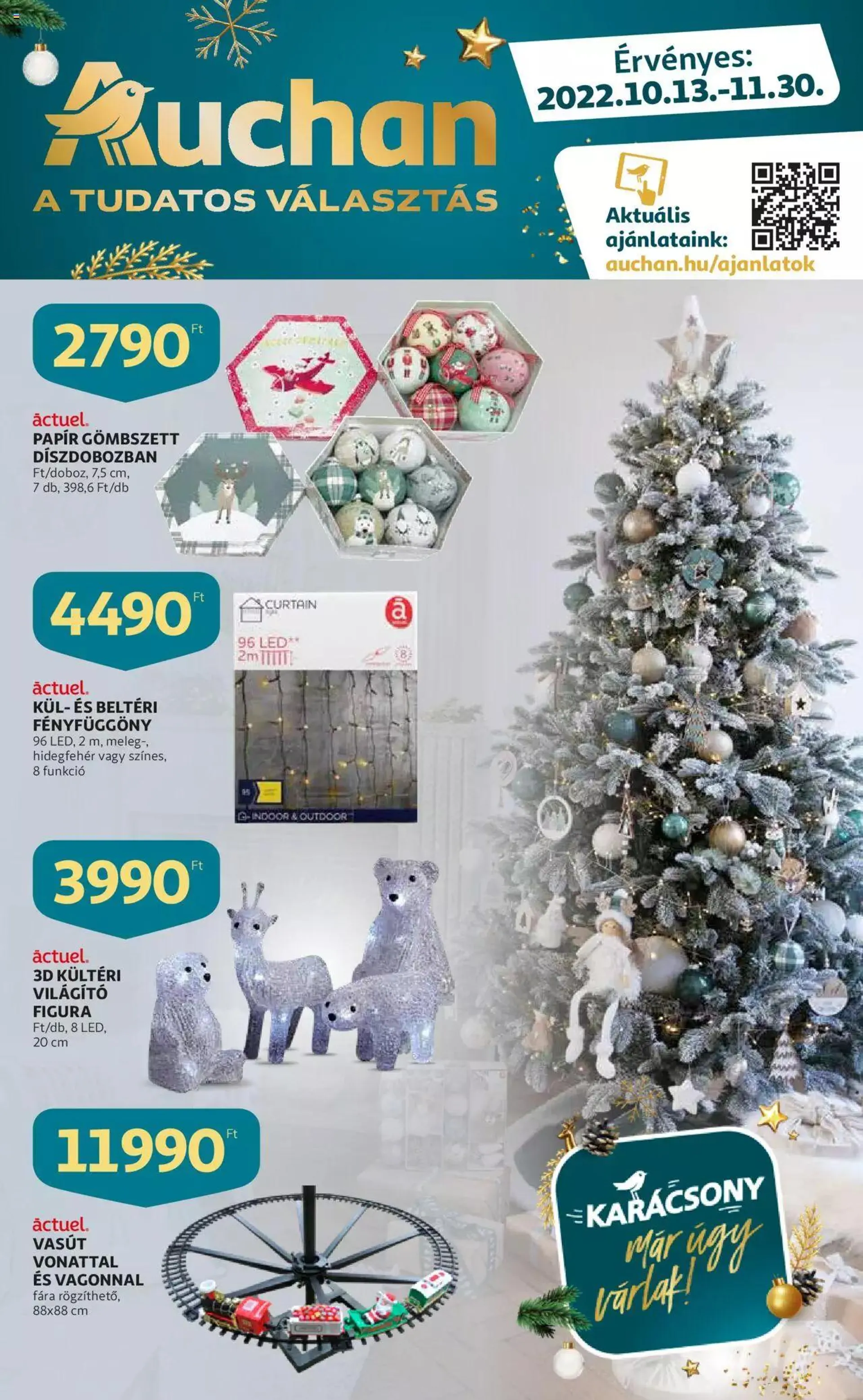 Auchan - Karácsonyi dekoráció - 0