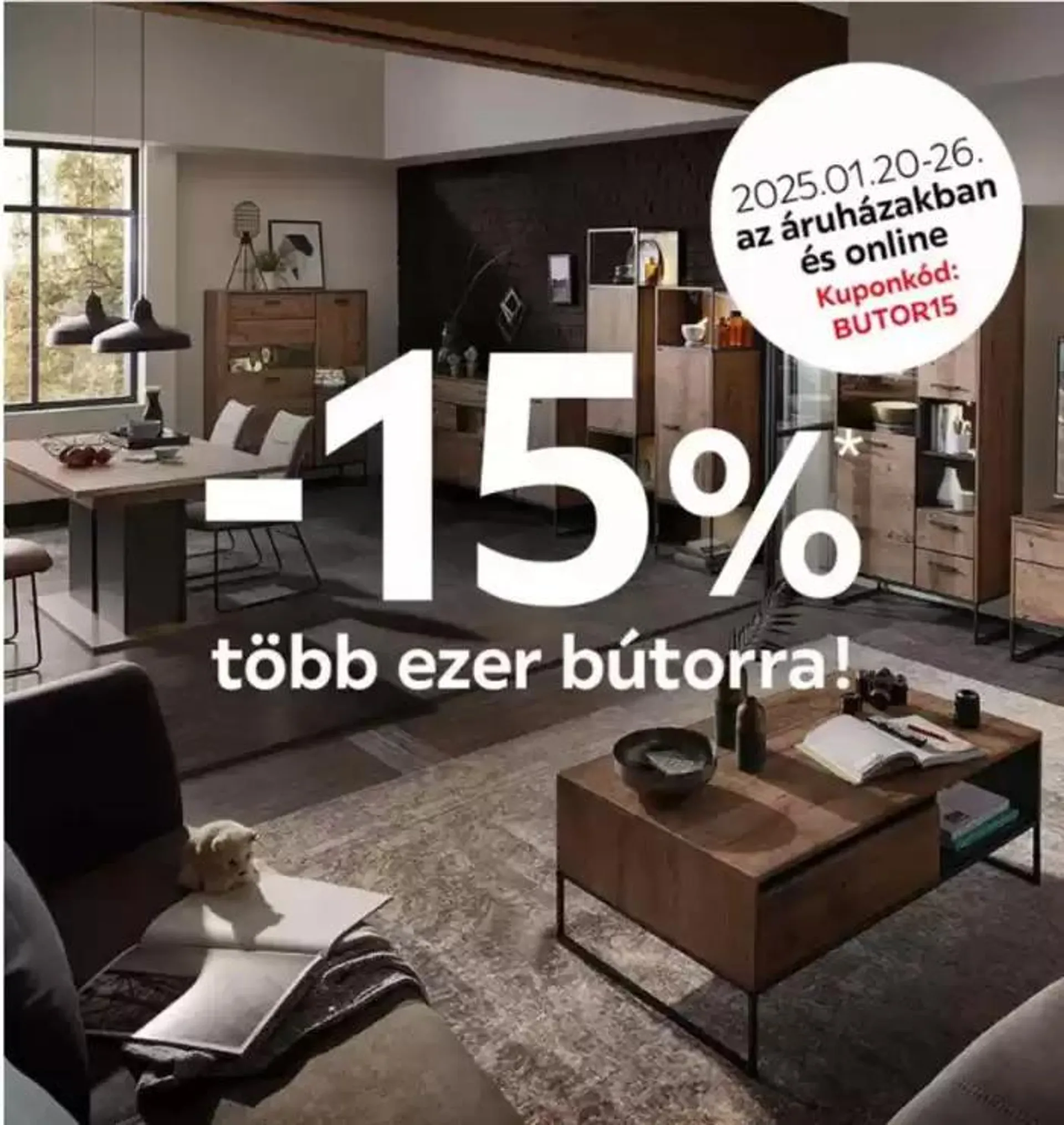 -15%* több ezer bútorra! - 1