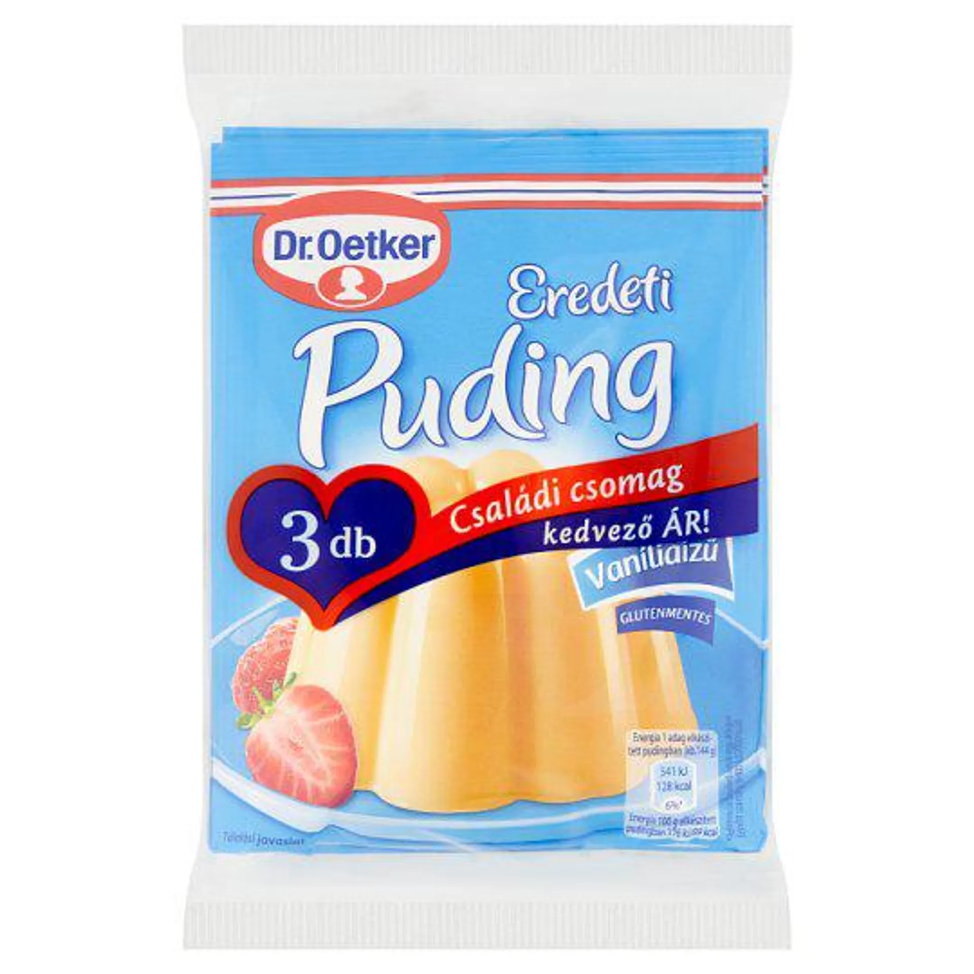 Dr. Oetker Eredeti Puding vaníliaízű pudingpor 3 x 40 g