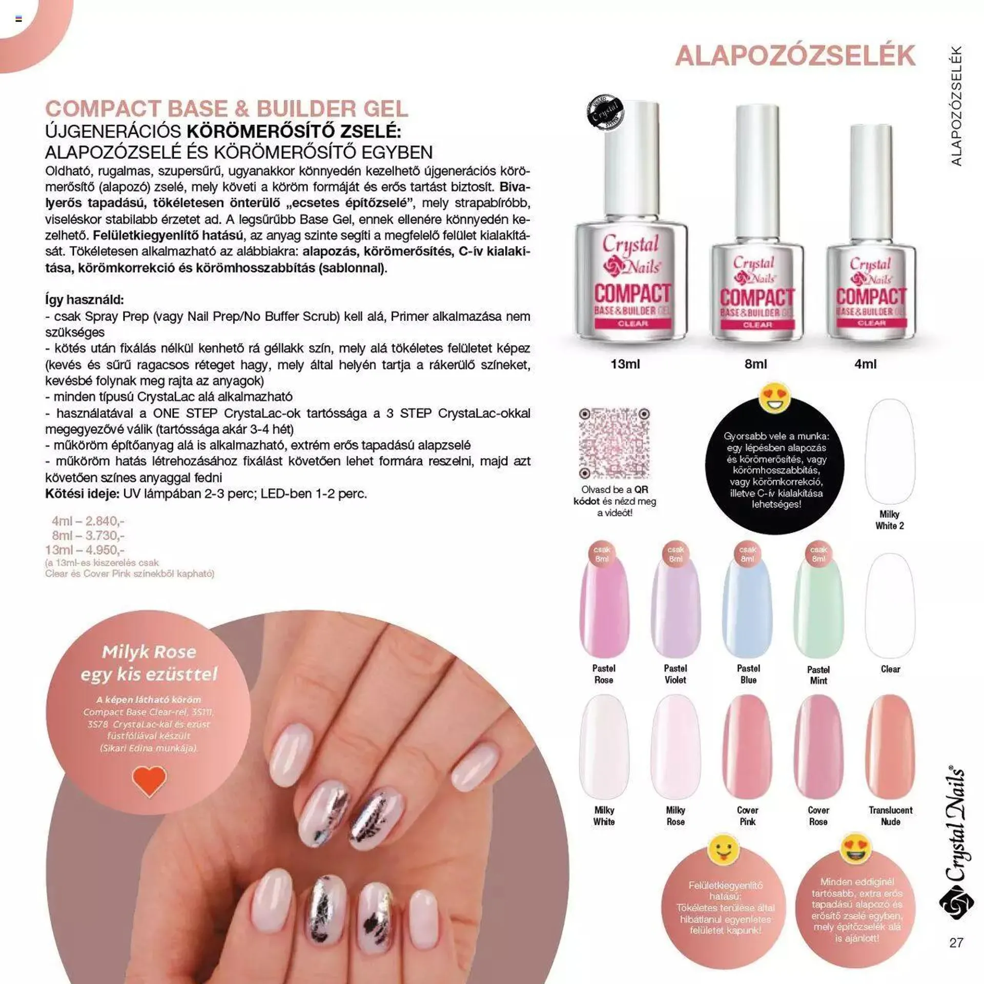 Katalógus Crystal Nails - Nagykatalógus 2023/24 március 6.-tól december 31.-ig 2023. - Oldal 27