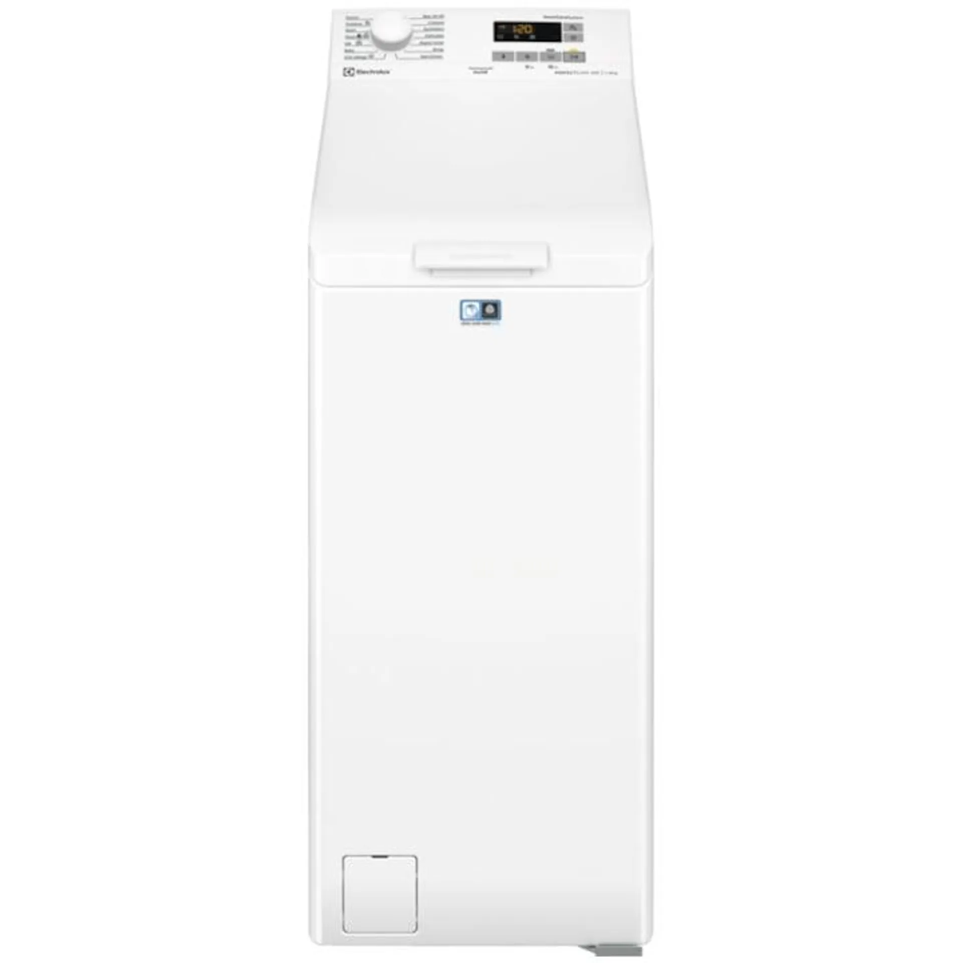 Electrolux EW6TN5261F Mosógép, 6 kg, 1200 ford./perc, D energiaosztály, SensiCare technológia, LCD kijelző, Fehér