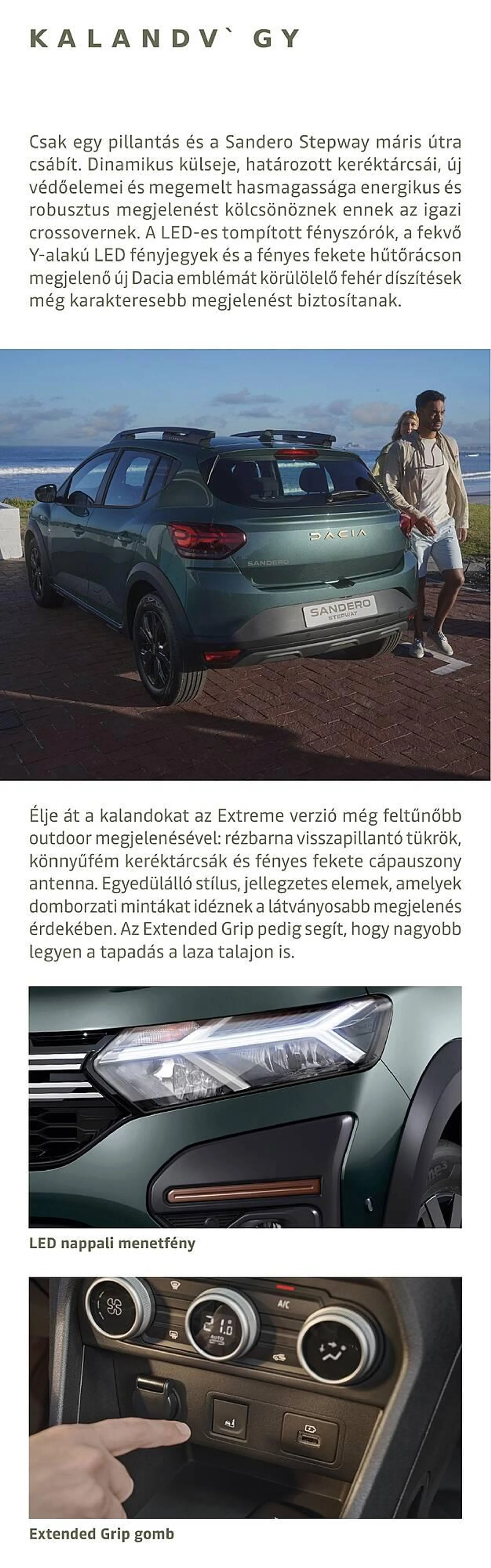 Katalógus Dacia Sandero Stepway akciós újság július 5.-tól december 31.-ig 2024. - Oldal 5