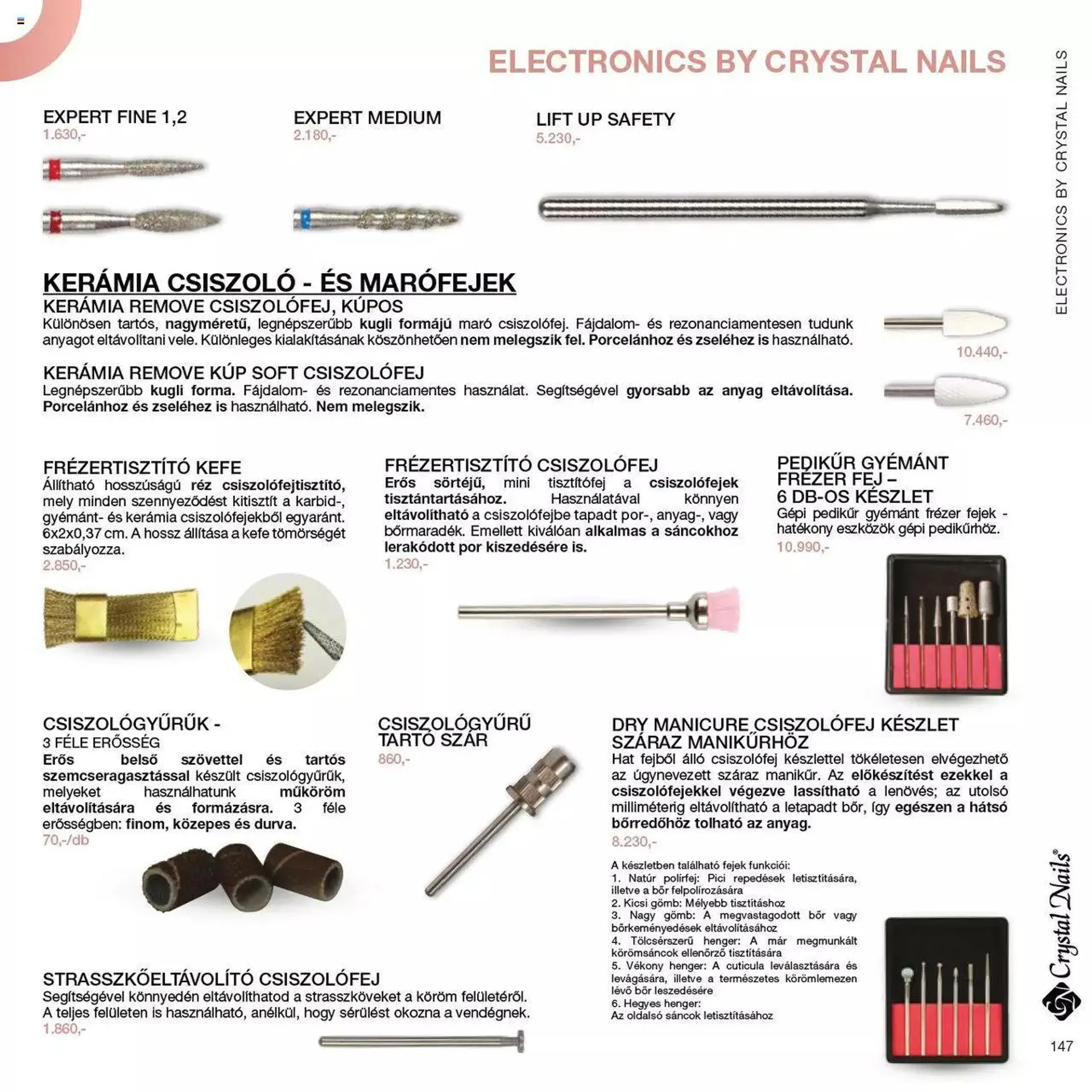 Katalógus Crystal Nails - Nagykatalógus 2023/24 március 6.-tól december 31.-ig 2023. - Oldal 147