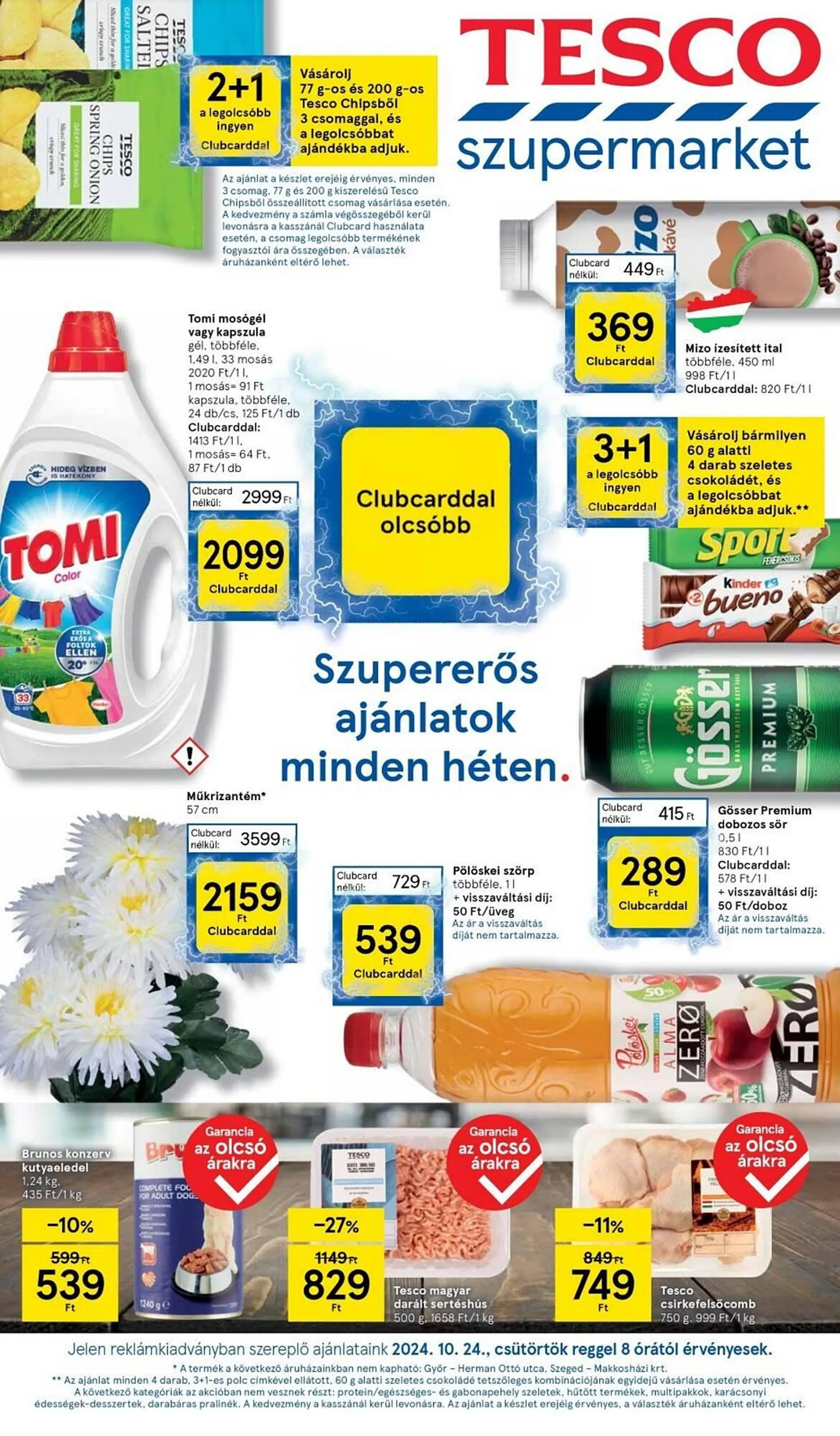 Tesco akciós újság - 1