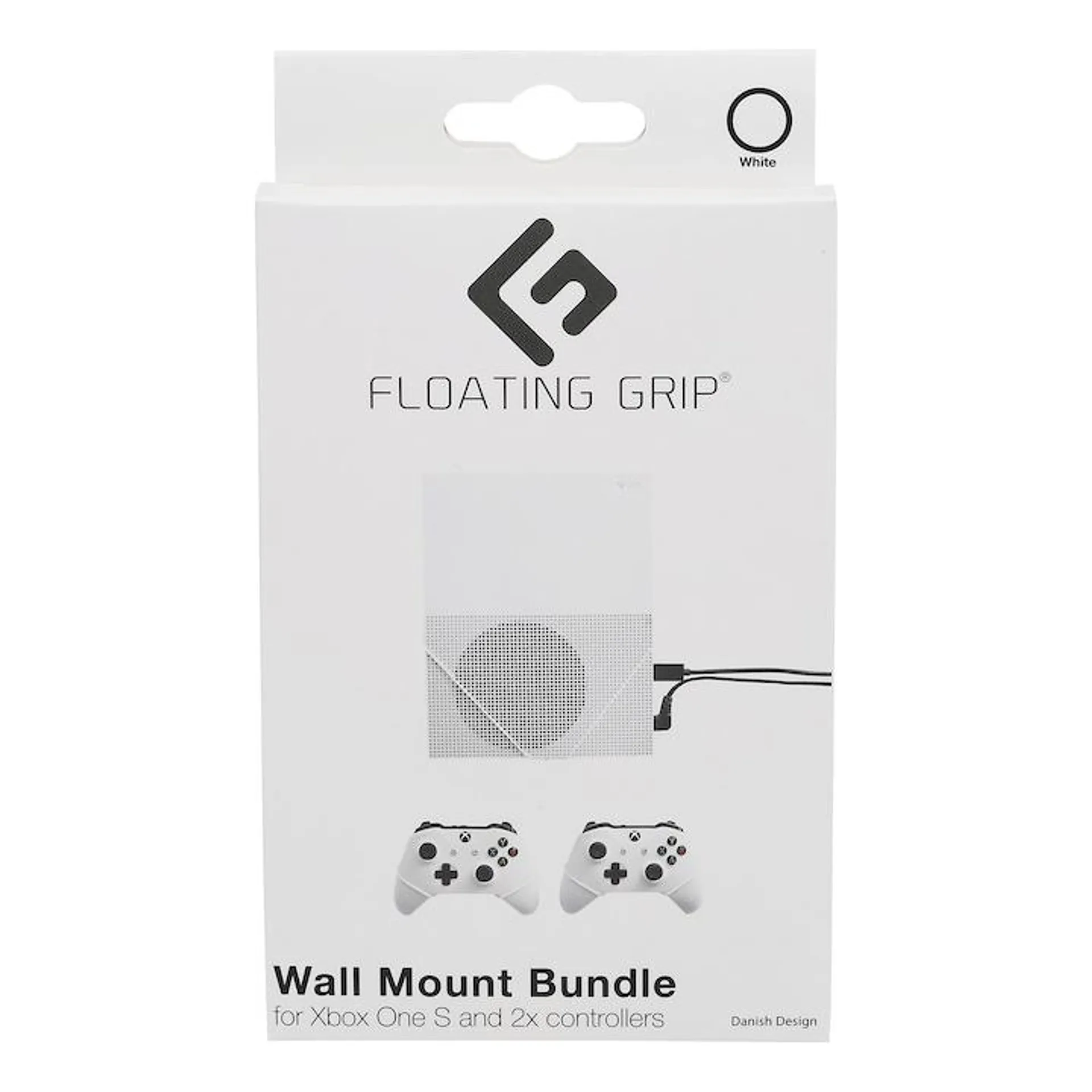 OEM Floating Grip fali tartó, Xbox One S Bundle konzolhoz, fehér