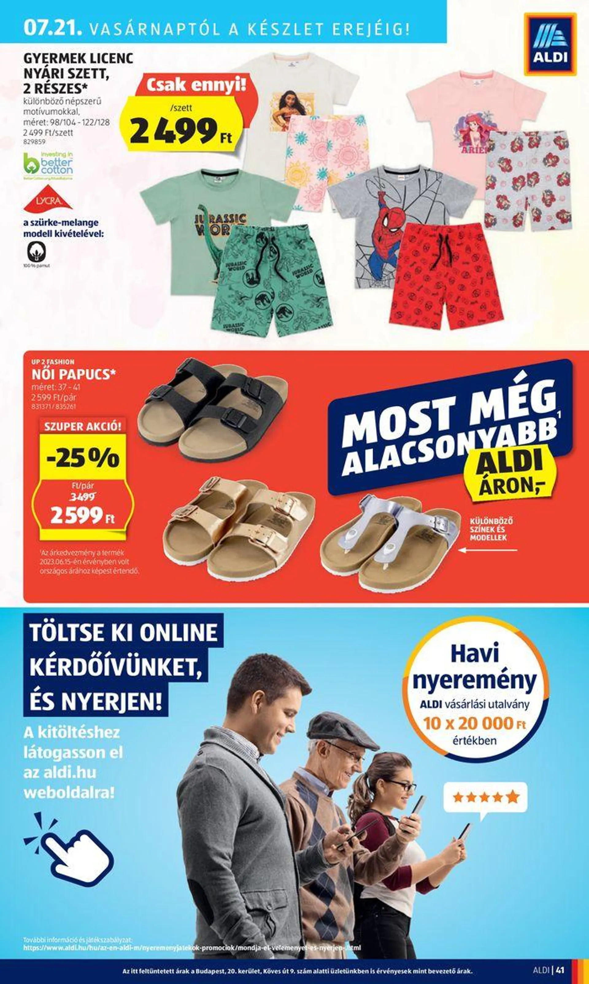 Következő heti ALDI akciós újság! - 45