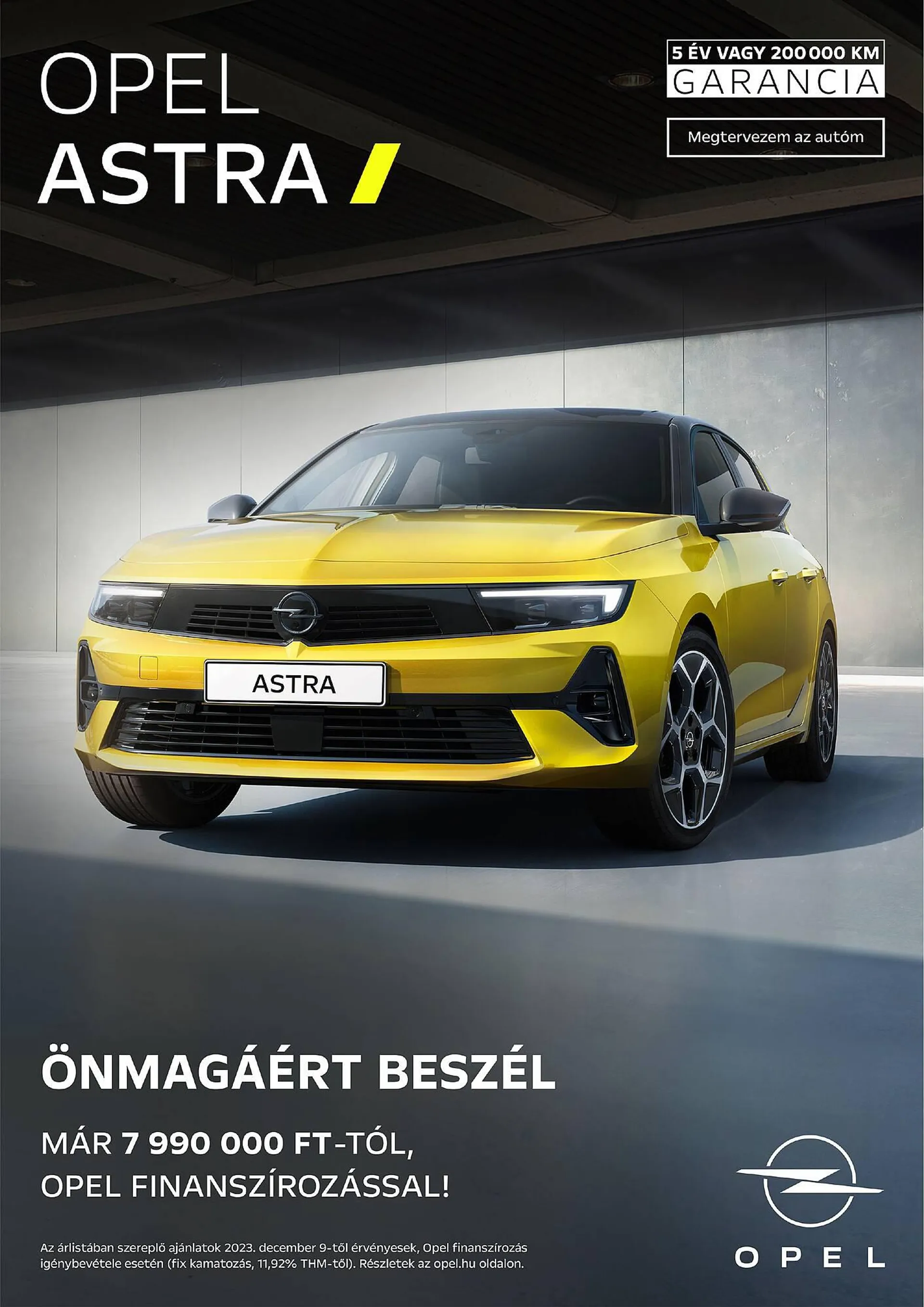 Opel Astra akciós újság - december 9. június 30. 2024. - Page 1