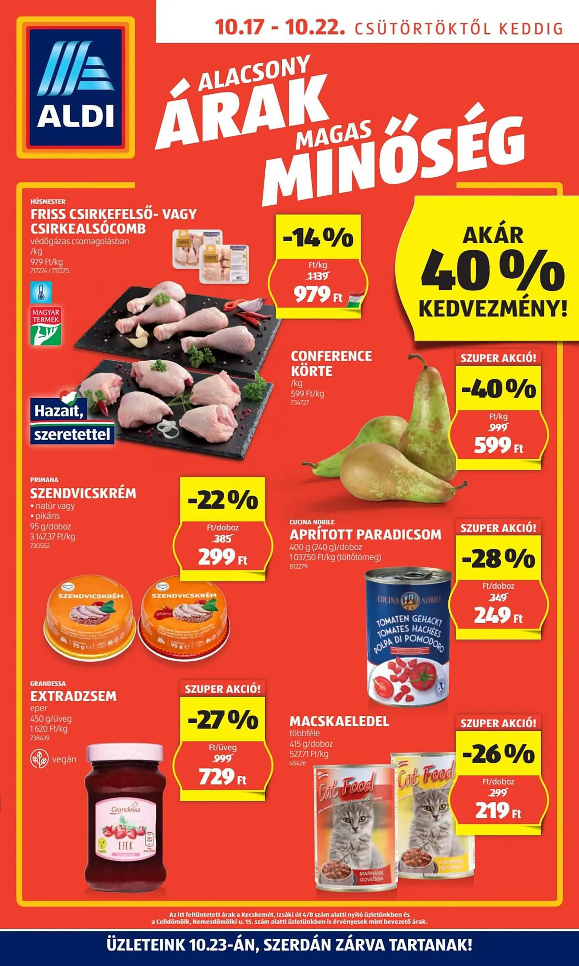 ALDI akciós újság - 1