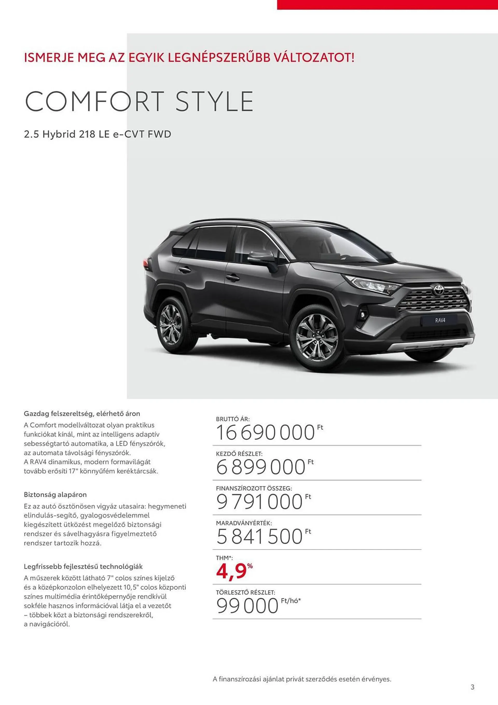 Katalógus Toyota RAV4 akciós újság december 15.-tól december 15.-ig 2024. - Oldal 3