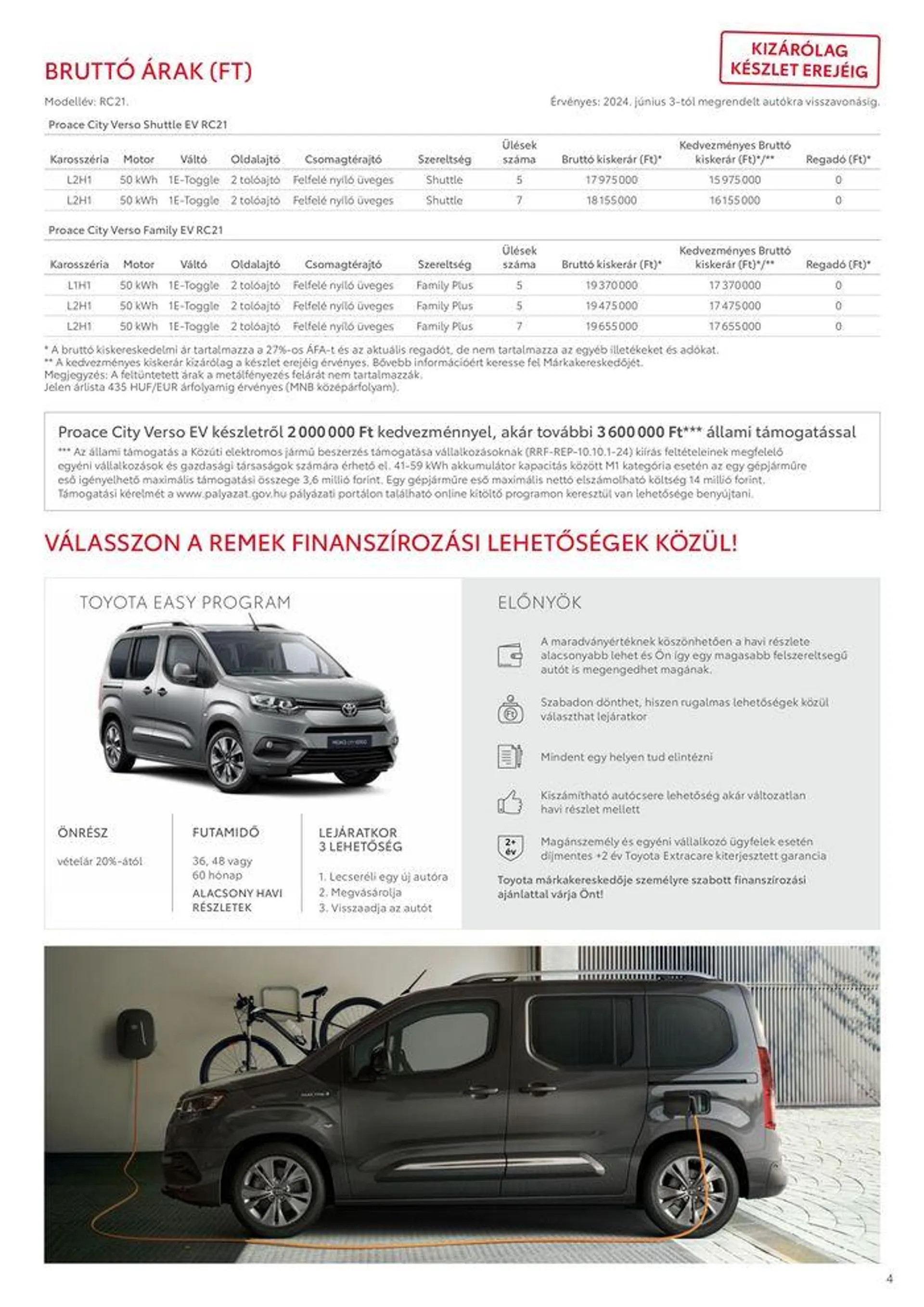 Katalógus Toyota Proace City Verso EV augusztus 31.-tól augusztus 31.-ig 2025. - Oldal 4