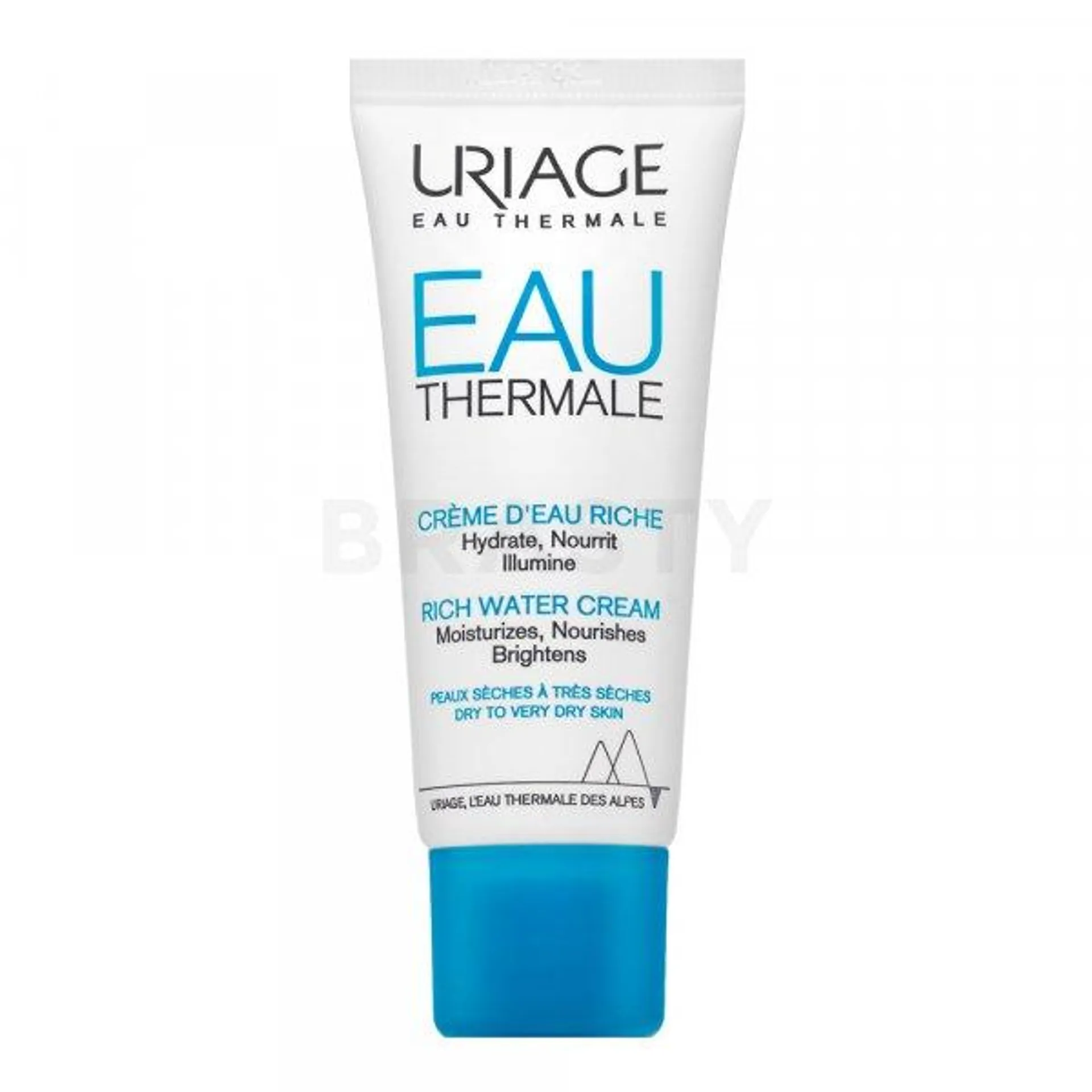 Uriage Eau Thermale Rich Water Cream hidratáló emulzió nagyon száraz és érzékeny arcbőrre 40 ml