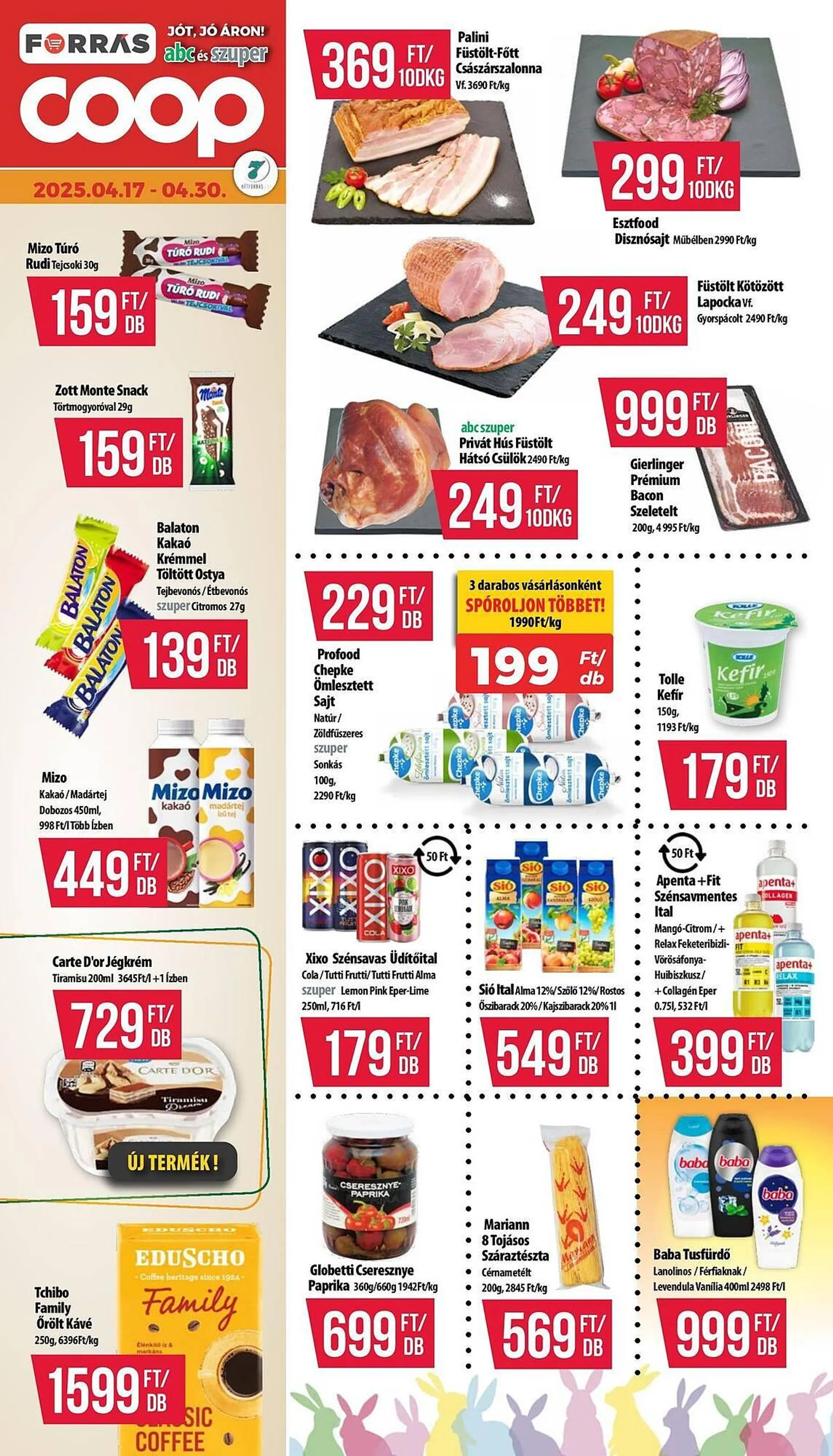 Katalógus Coop akciós újság április 17.-tól április 30.-ig 2025. - Oldal 1