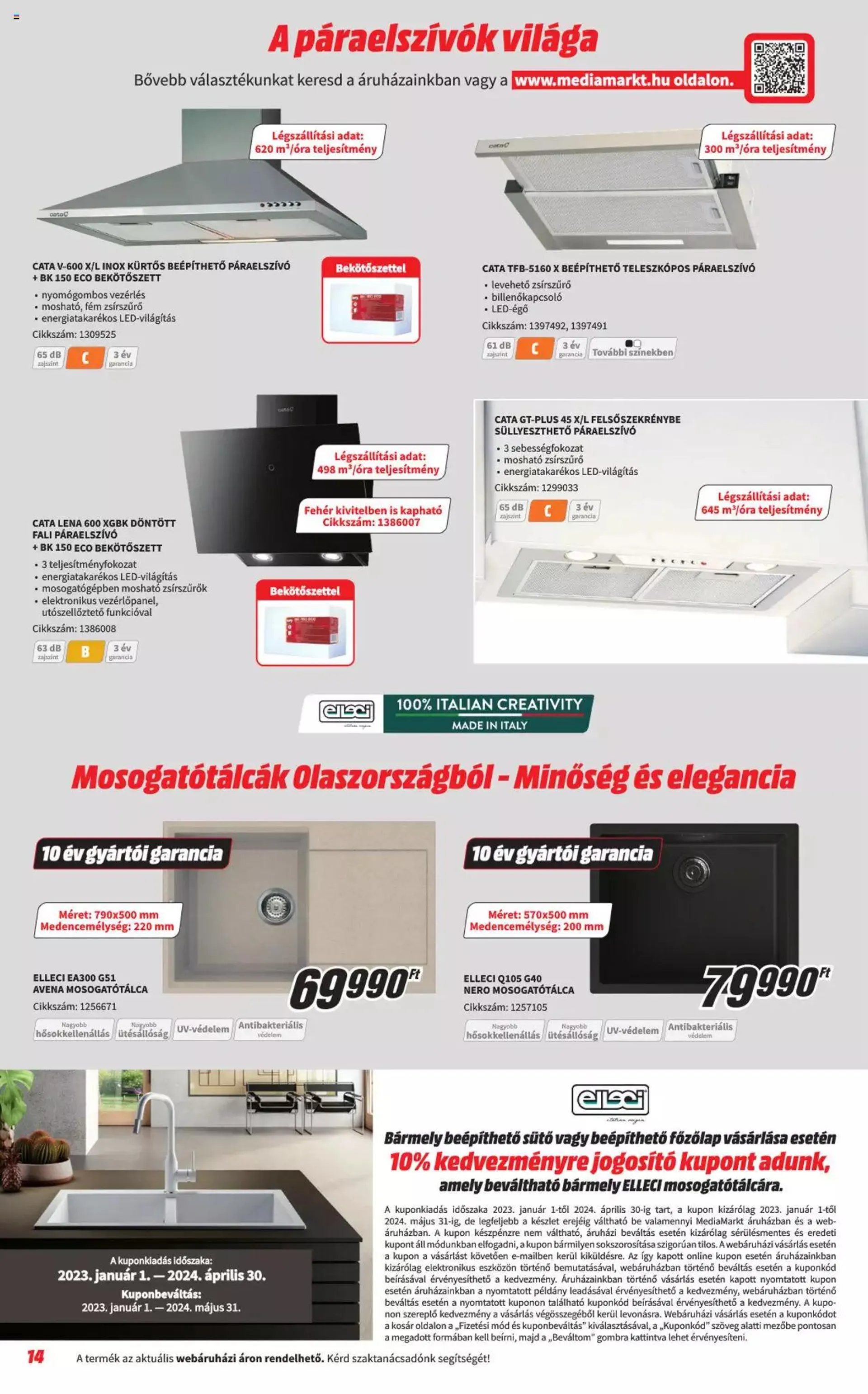 Katalógus Media Markt - Katalógus Konyha február 2.-tól február 29.-ig 2024. - Oldal 14