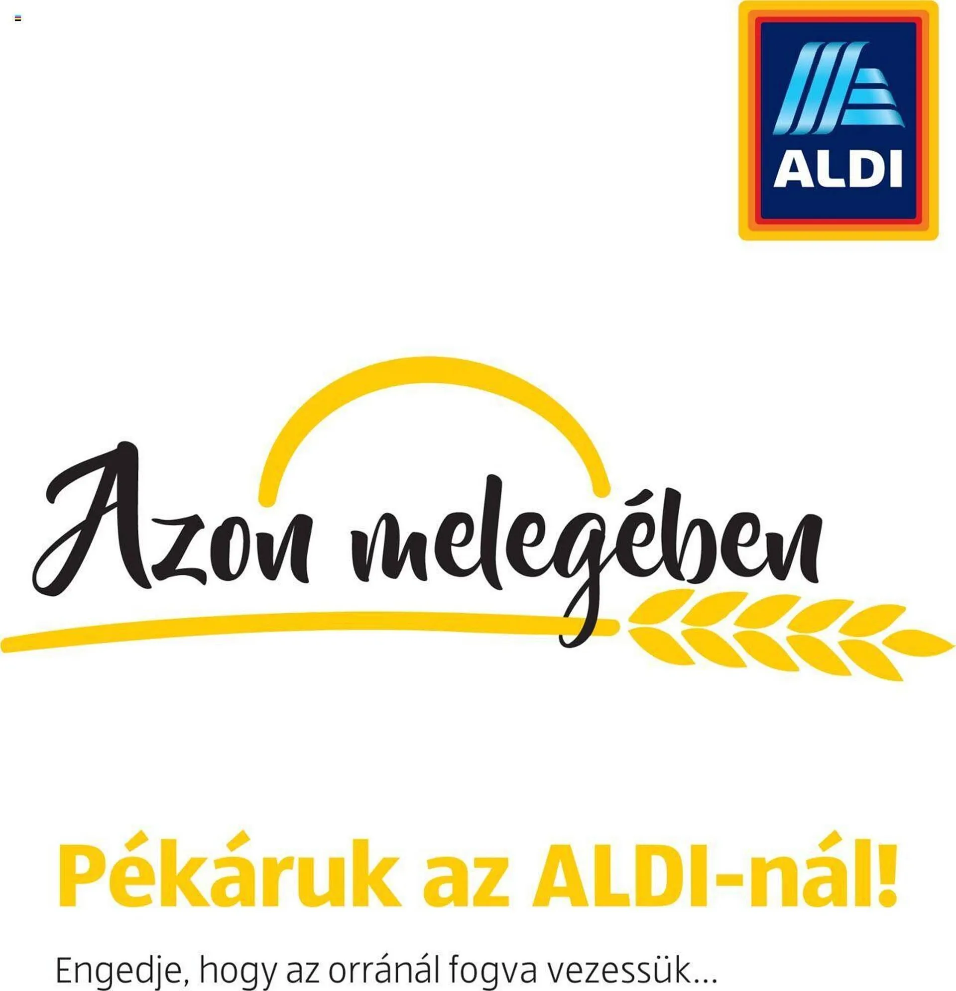 ALDI akciós újság - 1