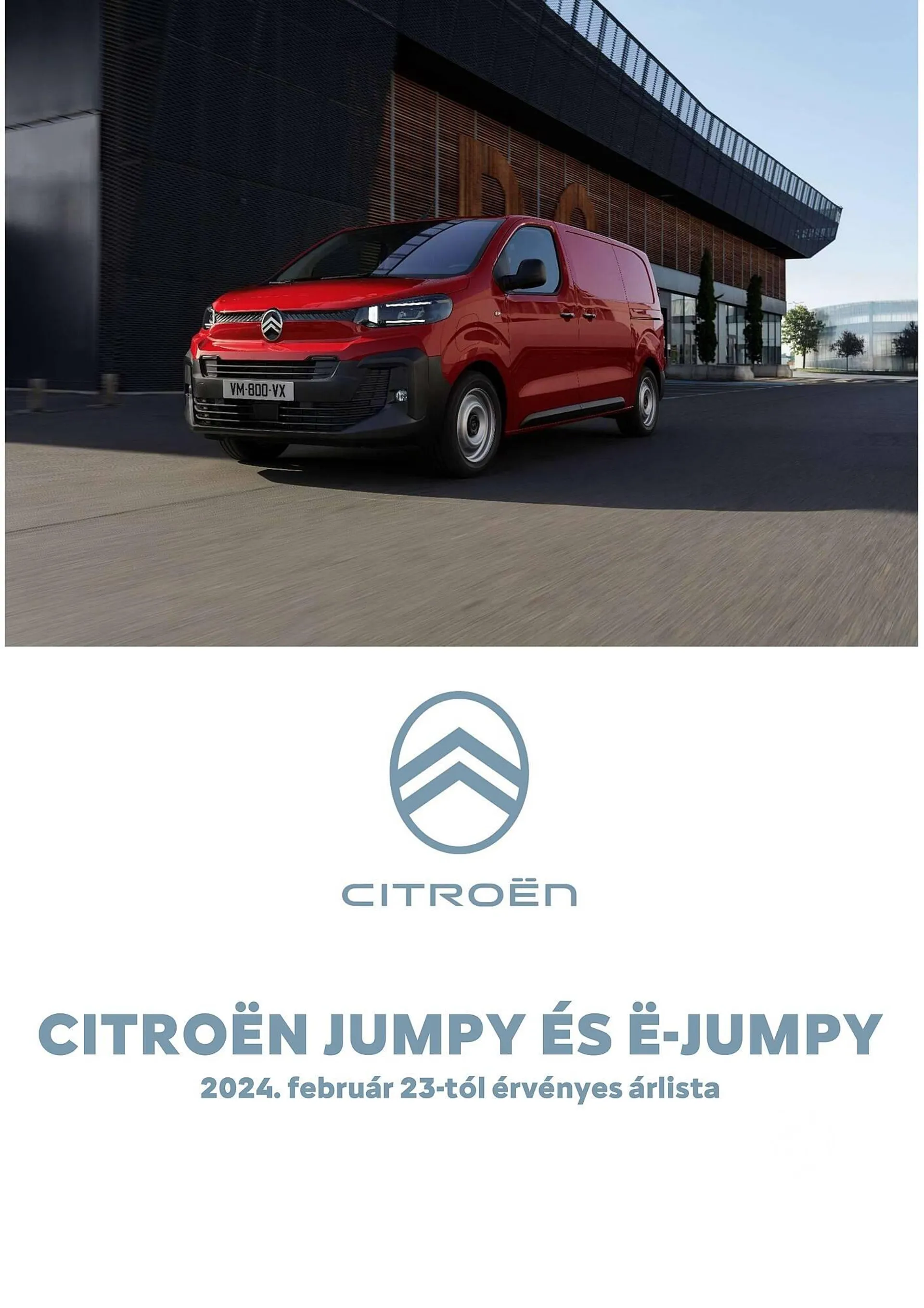 Citroën Jumpy akciós újság - 1