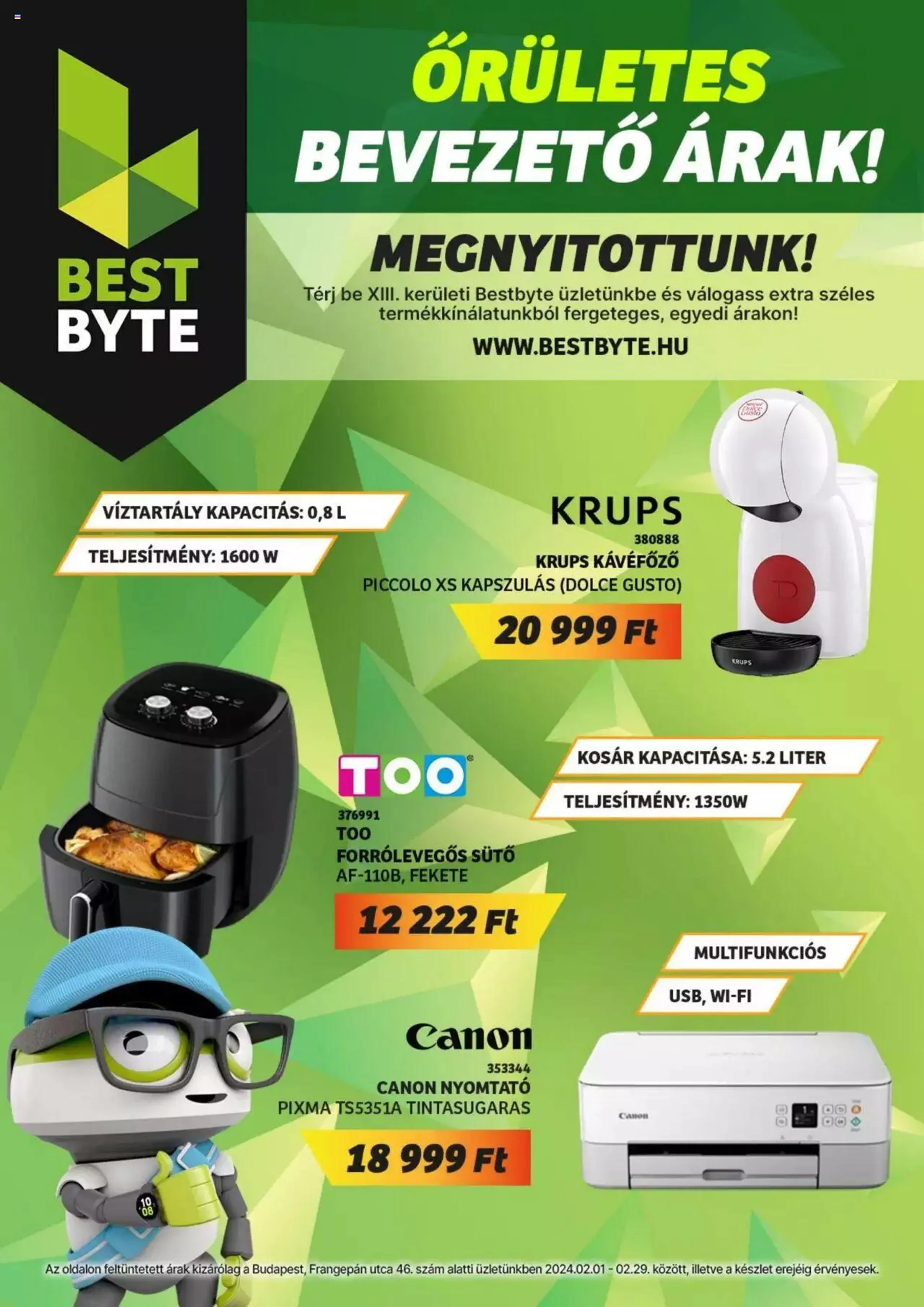 Best Byte - Mini Katalógus / Budapest, Frangepán u. - február 1. február 29. 2024.