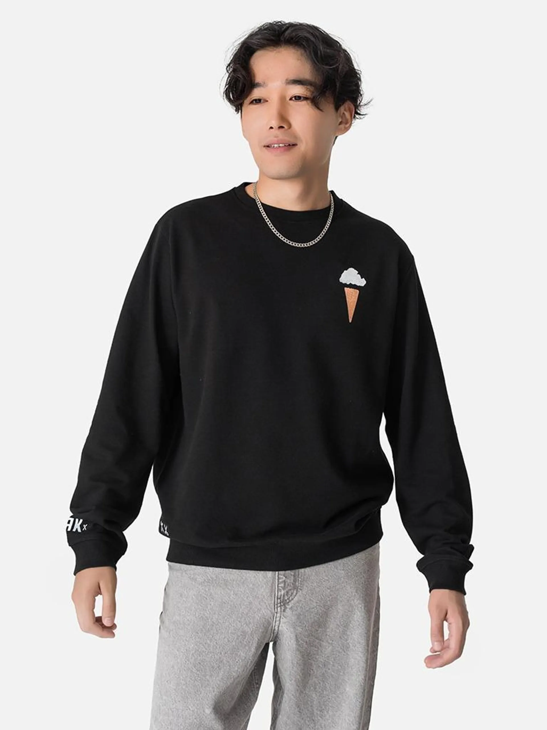 DRK x HALOTT PÉNZ CREWNECK MEN