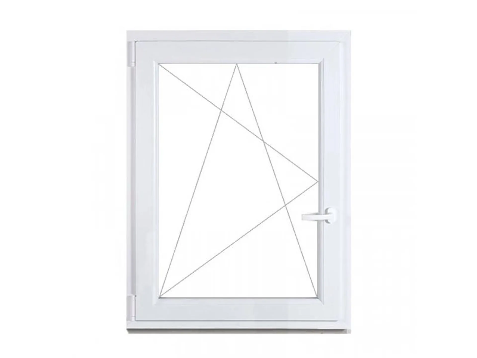Műanyag ablak - 90x120 BNY (bal)