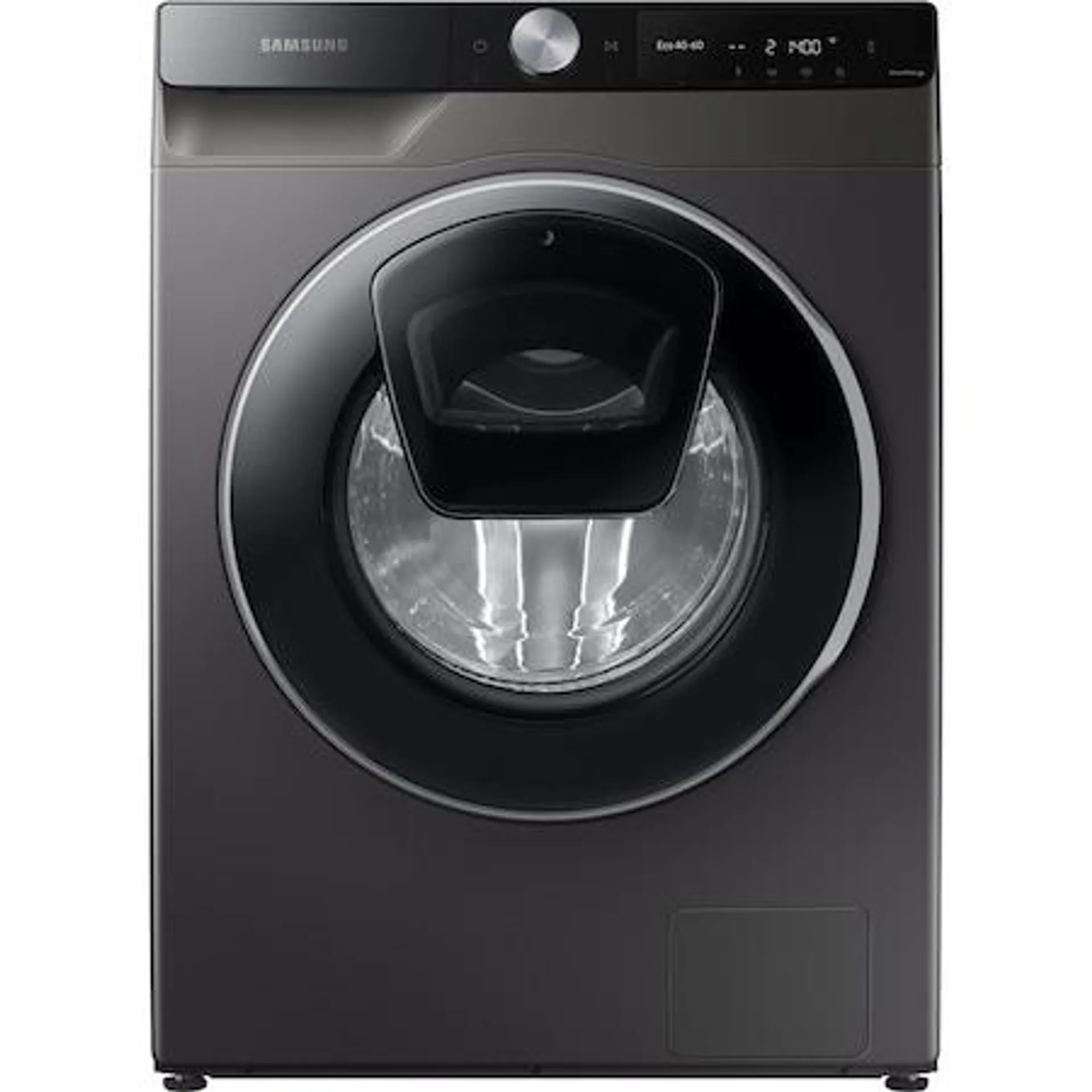 Samsung WW90T654DLX/S7 Elöltöltős mosógép, 9 kg, 1400 ford/perc, Add Wash, AI Control, Steam, Super Speed 59, Drum Clean+, Digital Inverter Motor, Wifi, A energiaosztály, Rozsdamentes acél