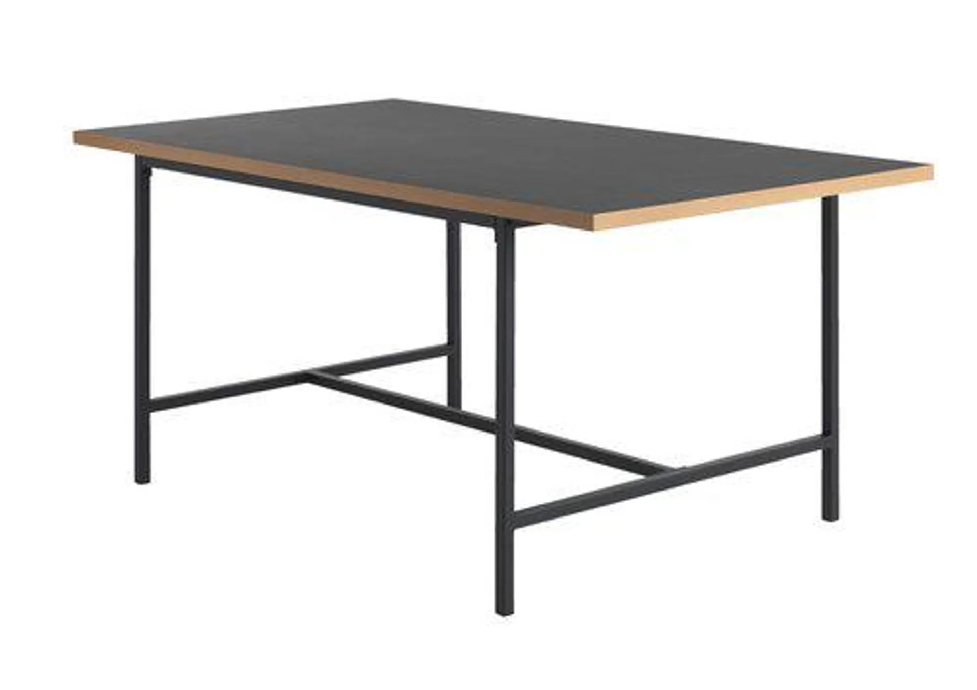 Étkezőasztal EGUM 90x160 fekete/tölgy