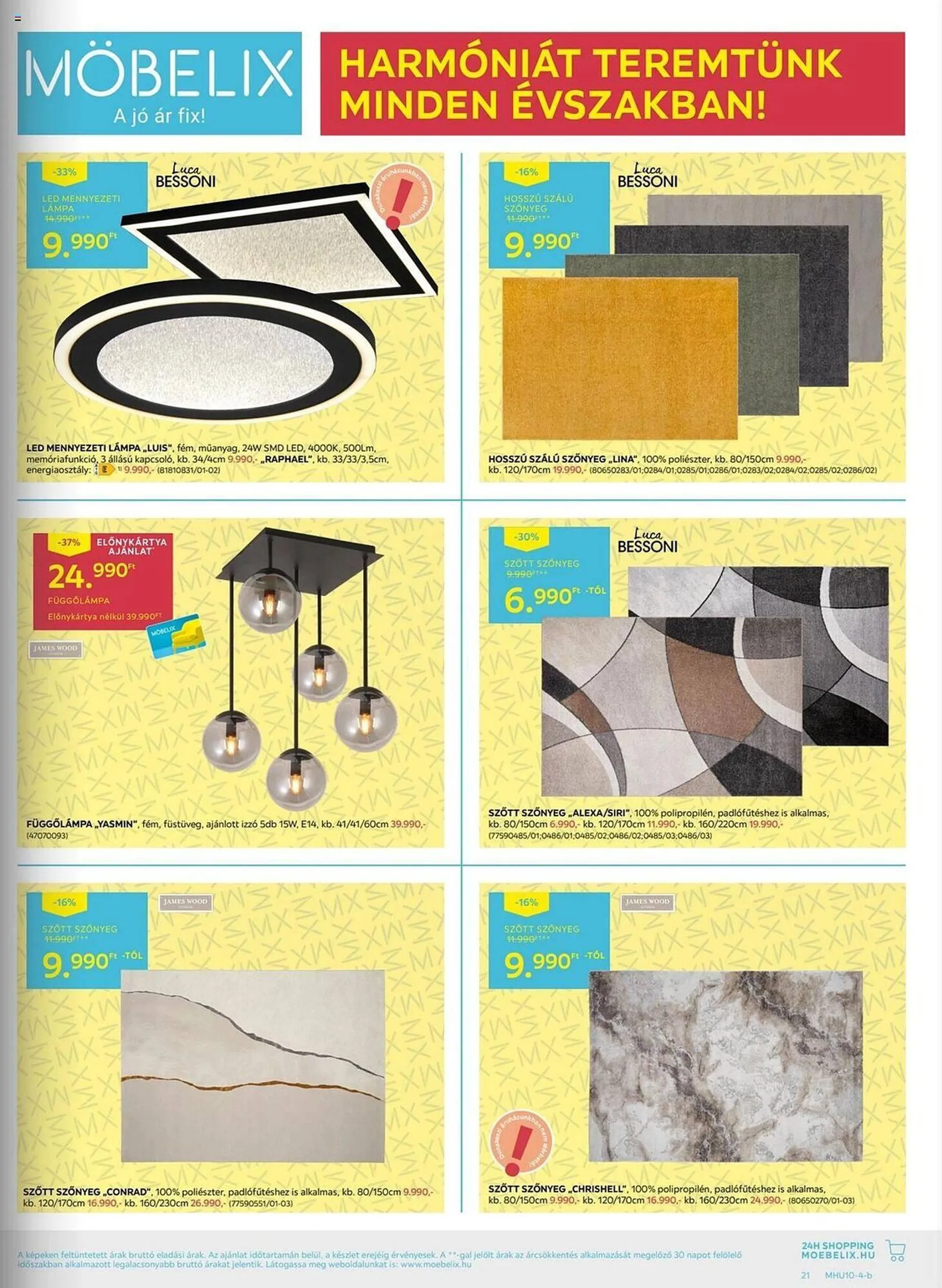 Katalógus Möbelix akciós újság október 14.-tól október 27.-ig 2024. - Oldal 21