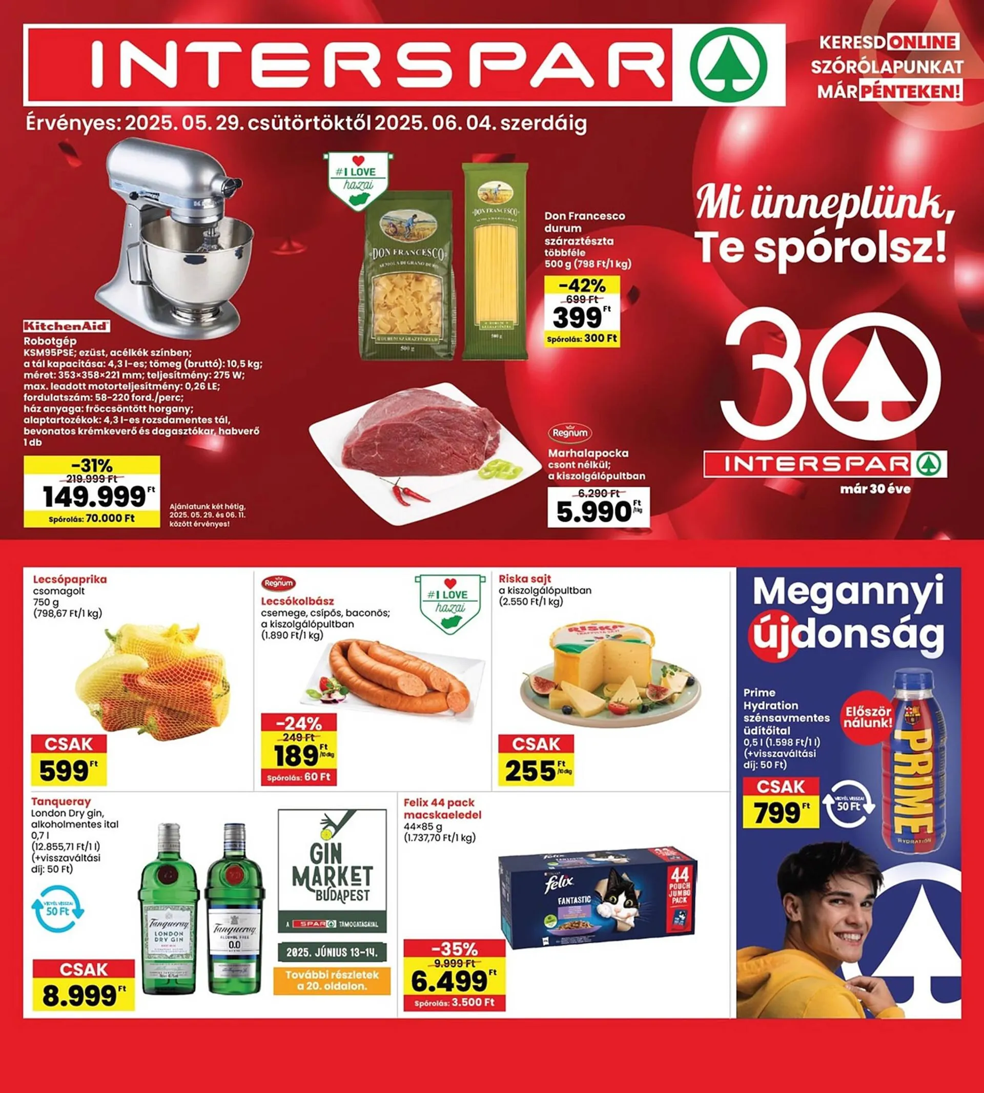Interspar akciós újság - 1