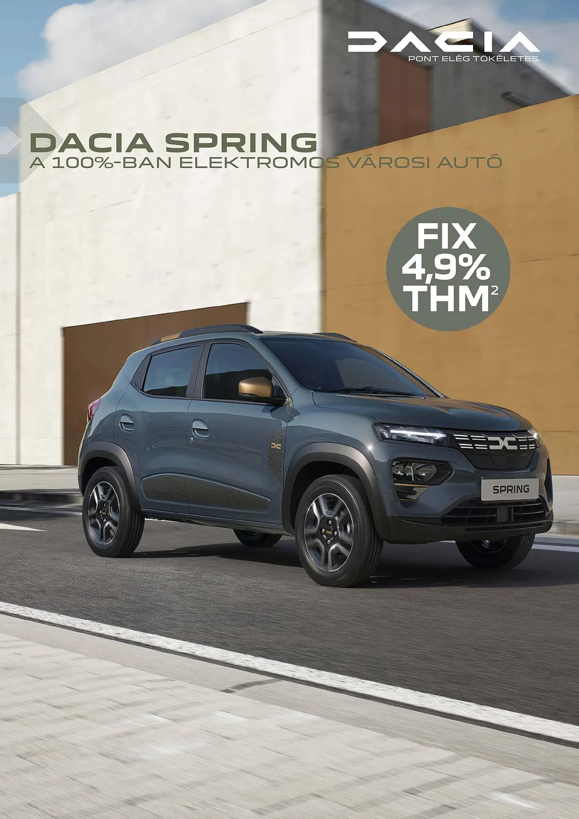 Dacia Spring akciós újság - március 8. június 30. 2024.