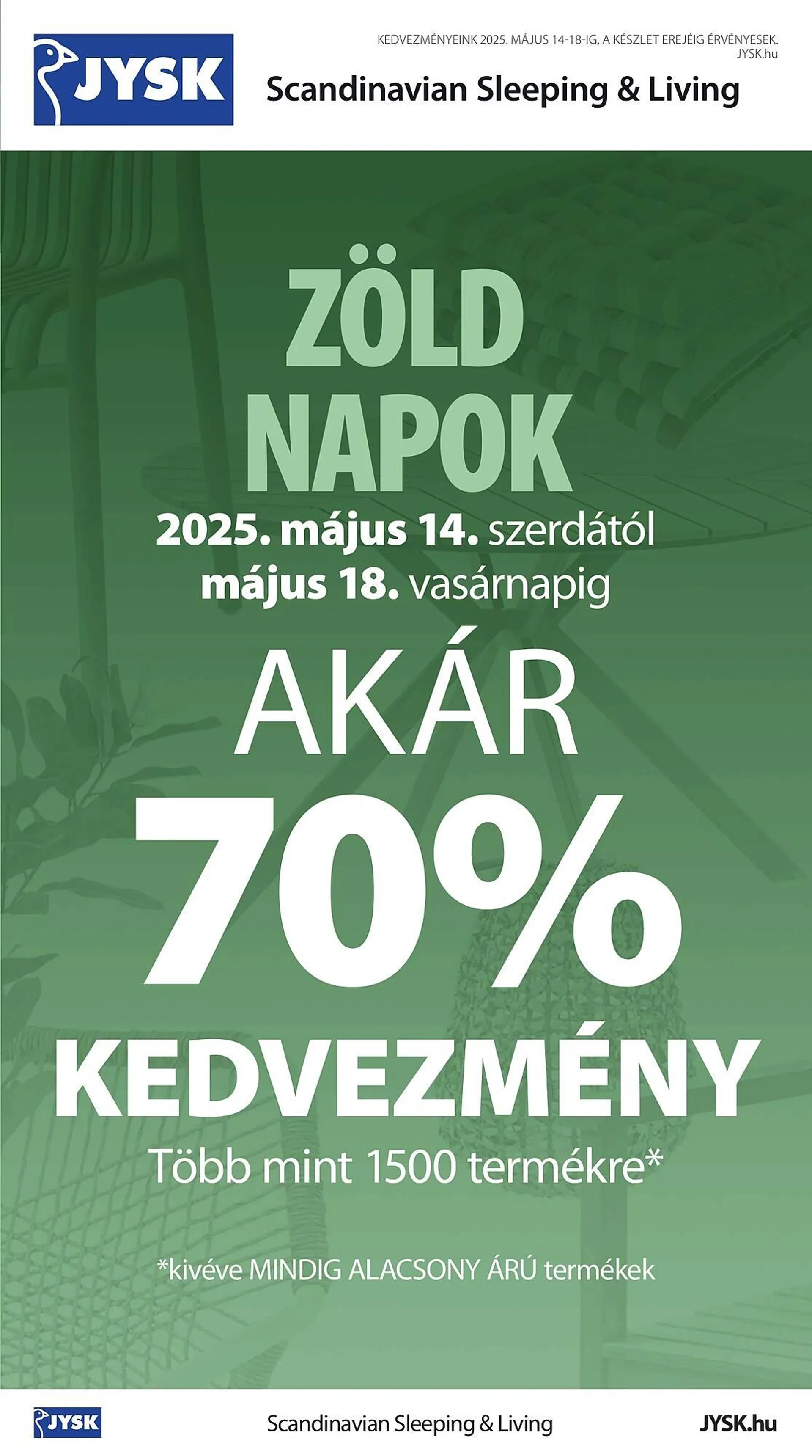 JYSK akciós újság - 1