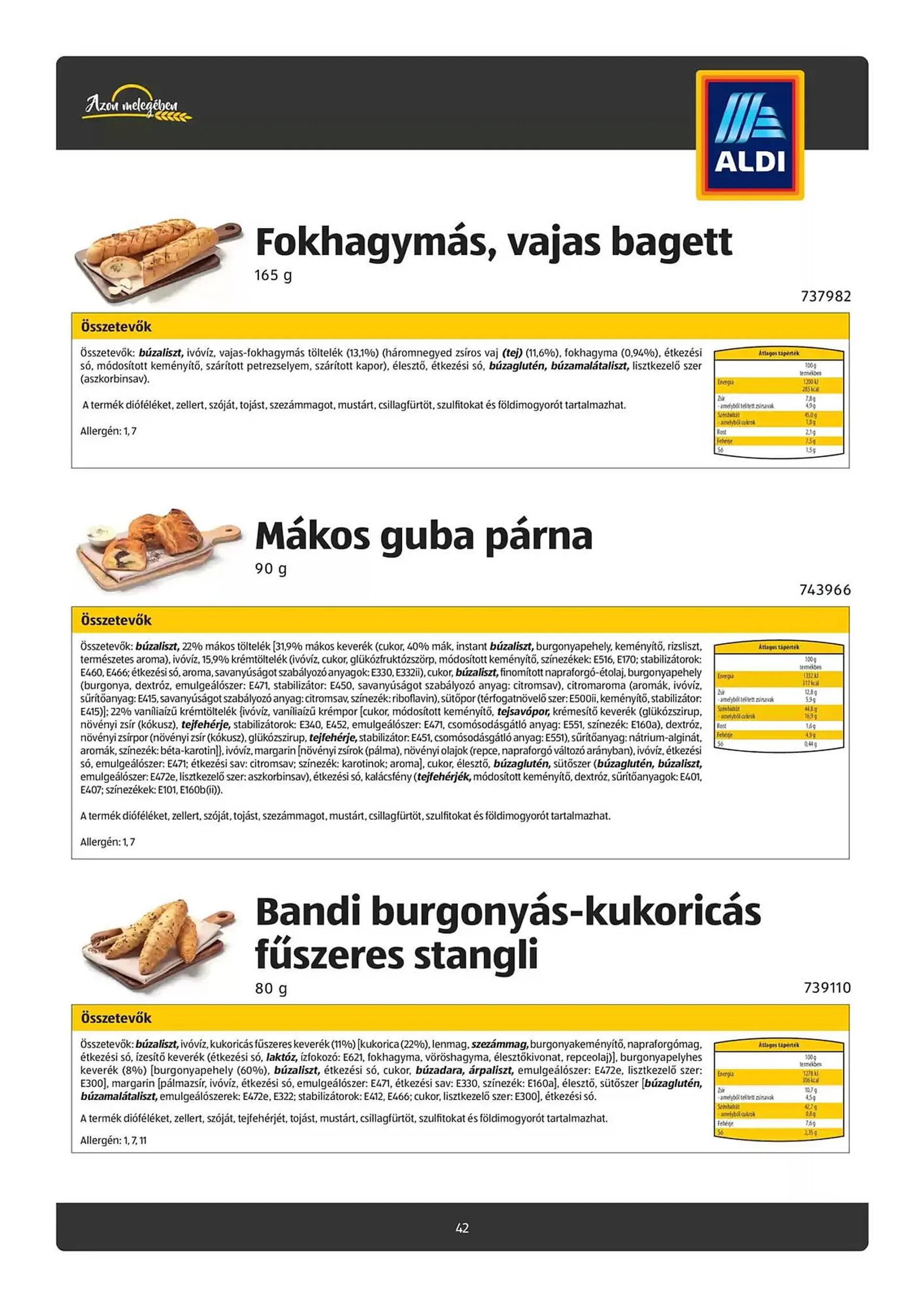 Katalógus ALDI akciós újság december 18.-tól január 1.-ig 2025. - Oldal 42