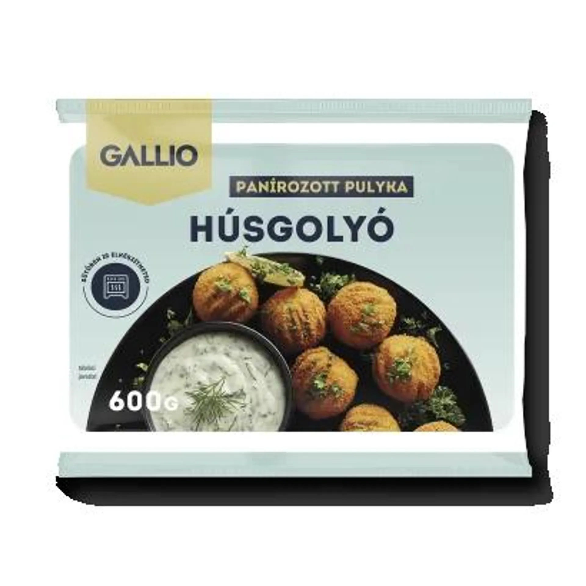 Gallio panírozott húsgolyó 600 g