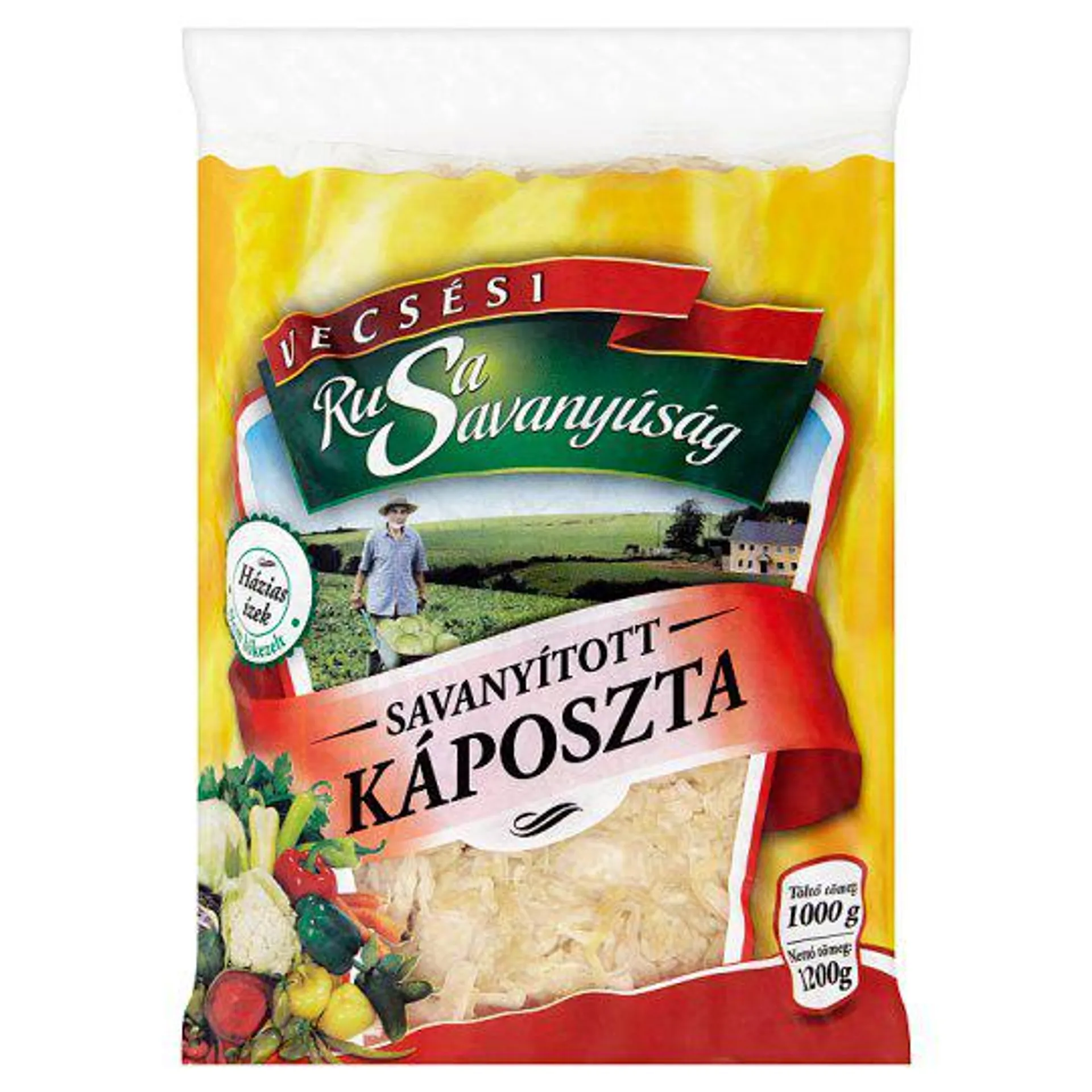 Rusa Savanyúság savanyított káposzta 1200 g