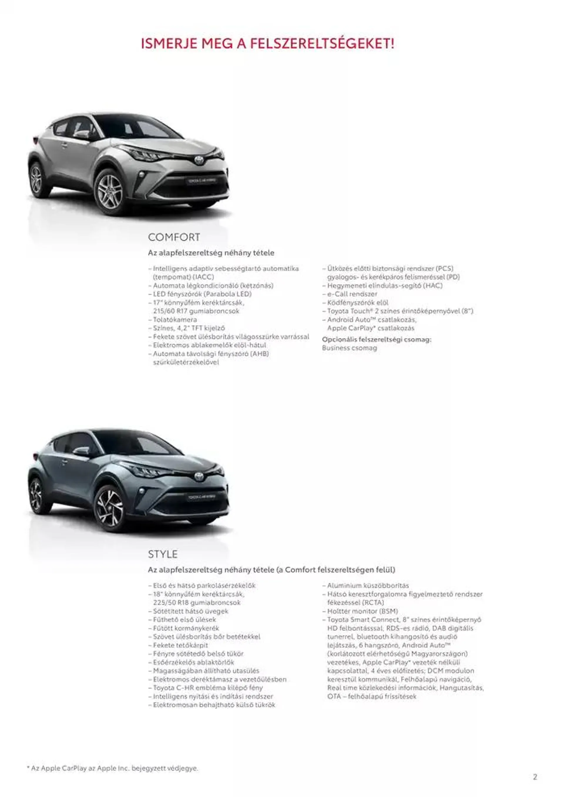 Katalógus Toyota C-HR Hybrid január 17.-tól január 17.-ig 2026. - Oldal 2