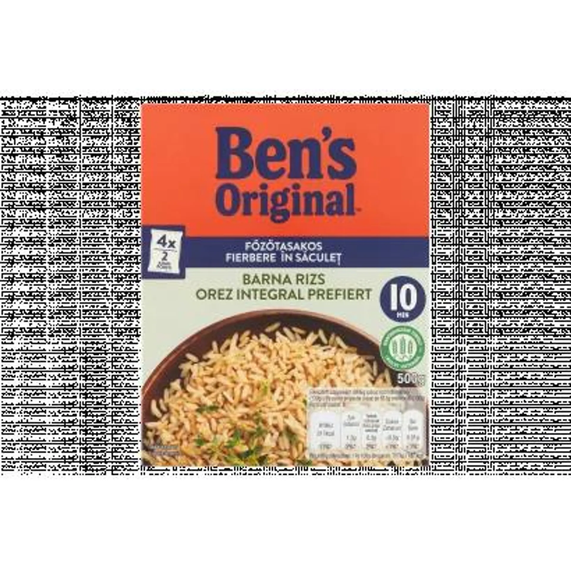 Ben's Original Brown Rice in Cooking Bag 500 g