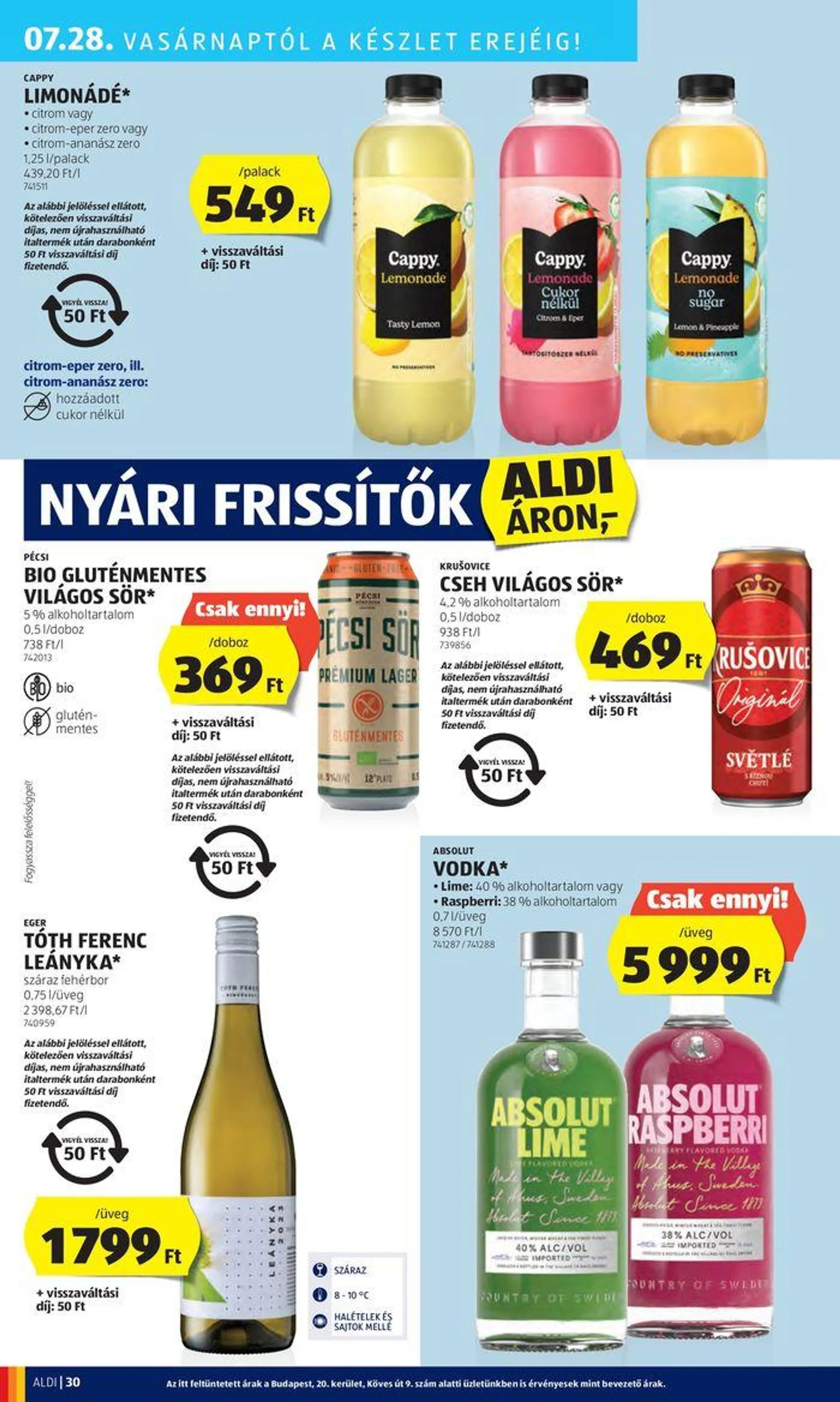 Következő heti ALDI akciós újság! - 34