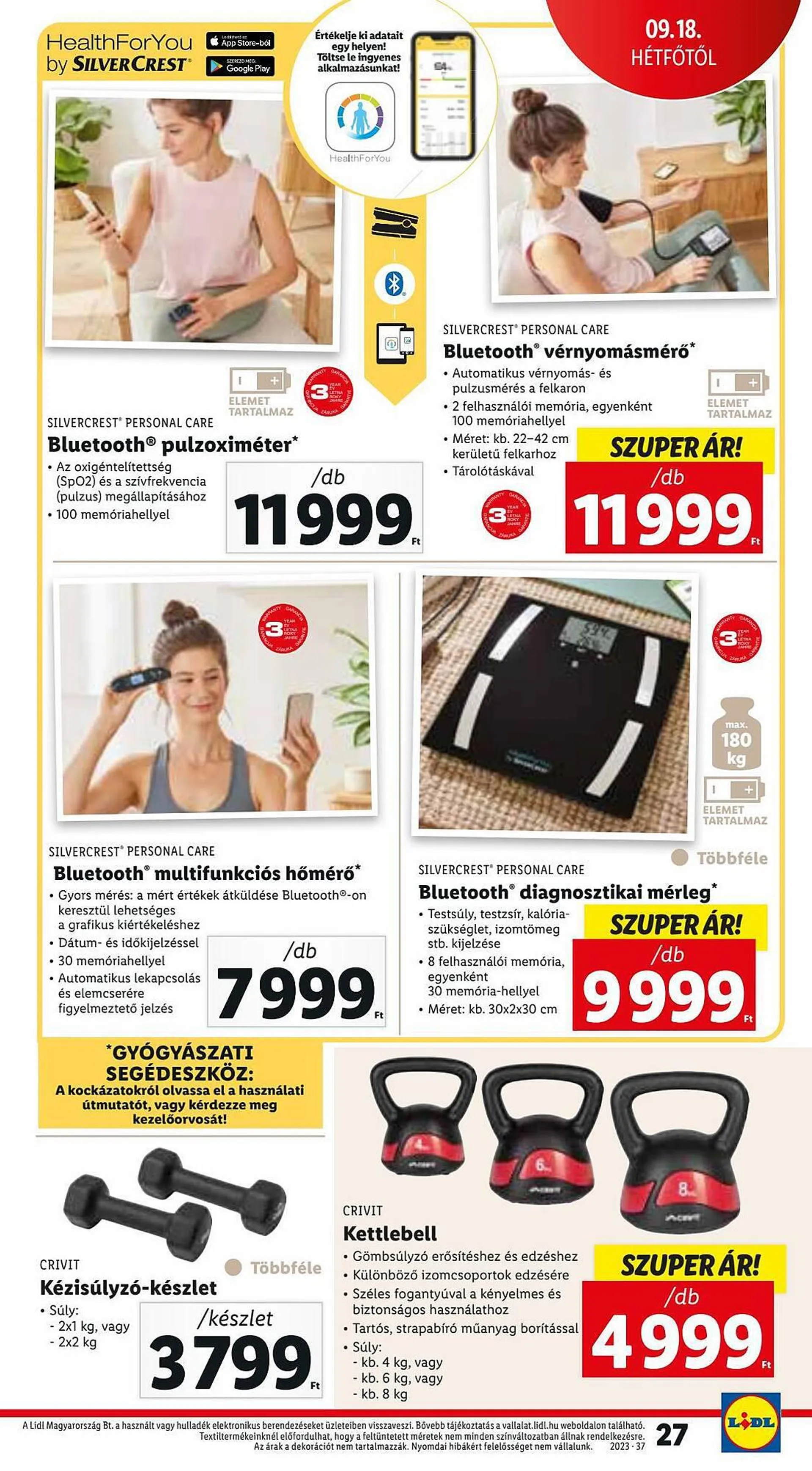 Katalógus Lidl akciós újság szeptember 14.-tól szeptember 20.-ig 2023. - Oldal 27