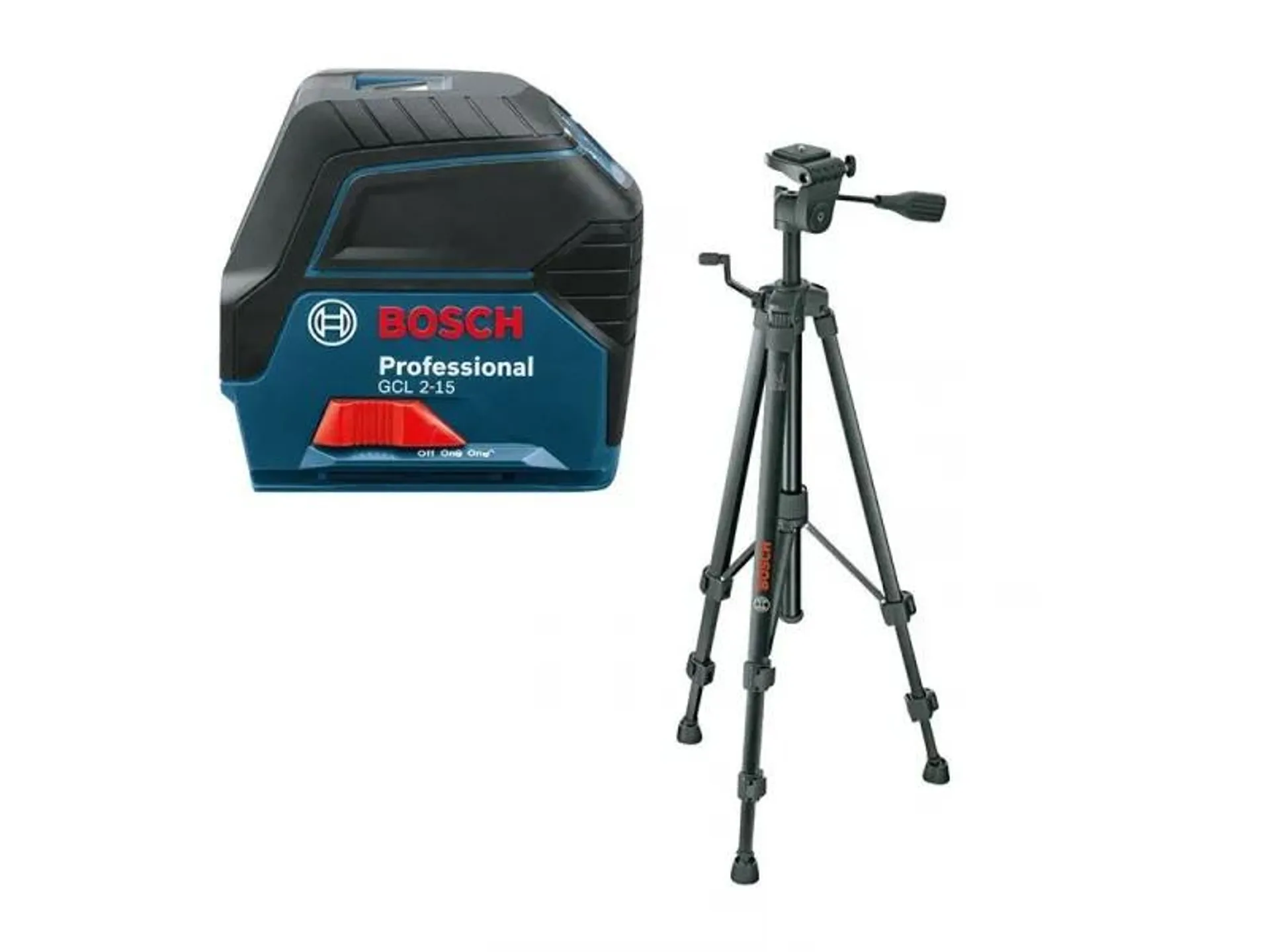 BOSCH PROFESSIONAL GCL 2-15 - vonallézer állvánnyal