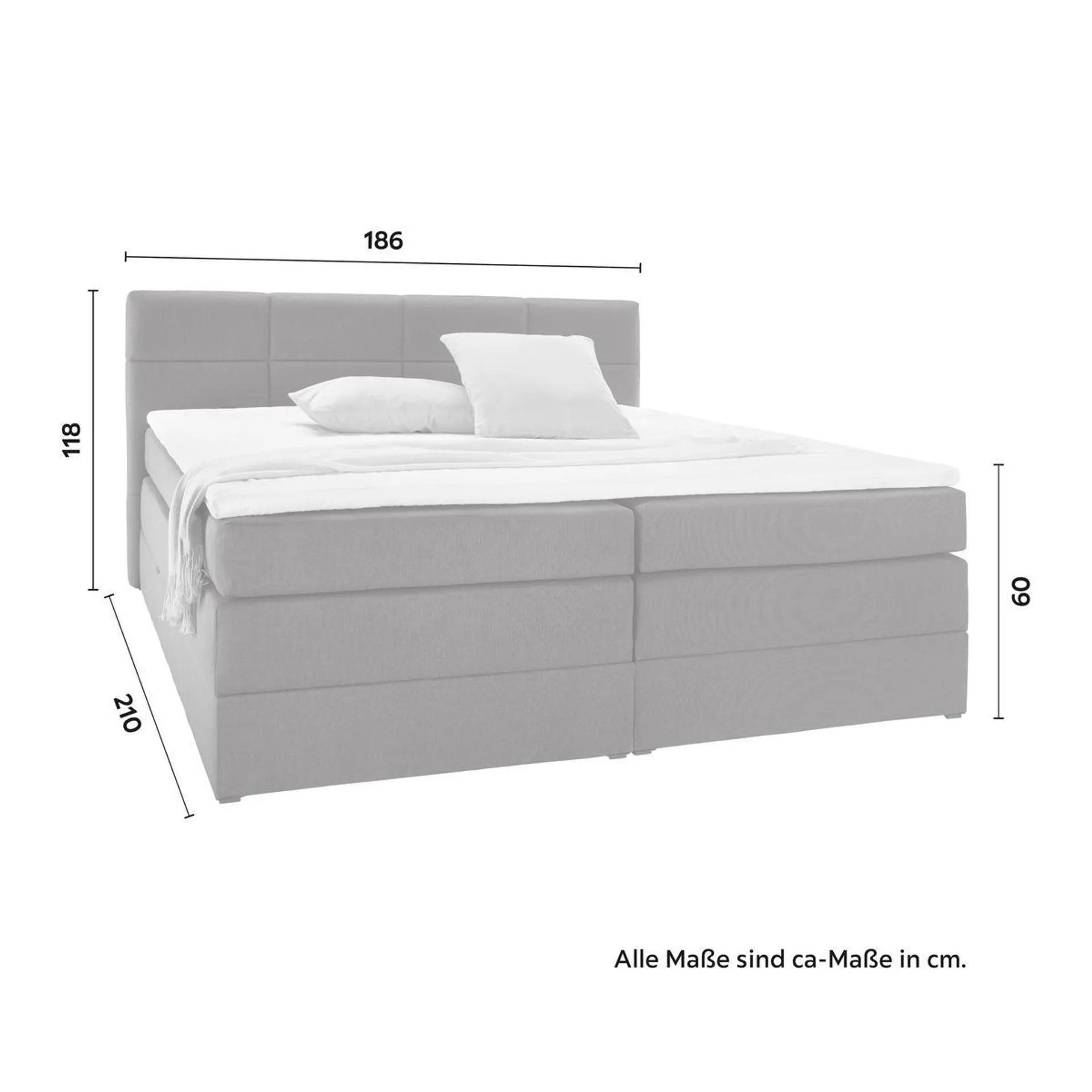 Boxspring Ágy Greta