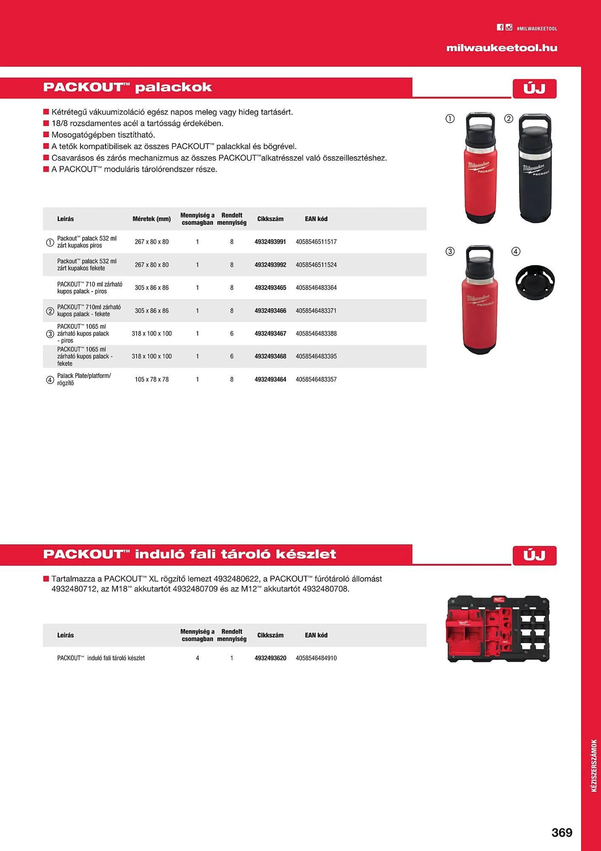 Katalógus Milwaukeetool akciós újság augusztus 14.-tól december 31.-ig 2024. - Oldal 369