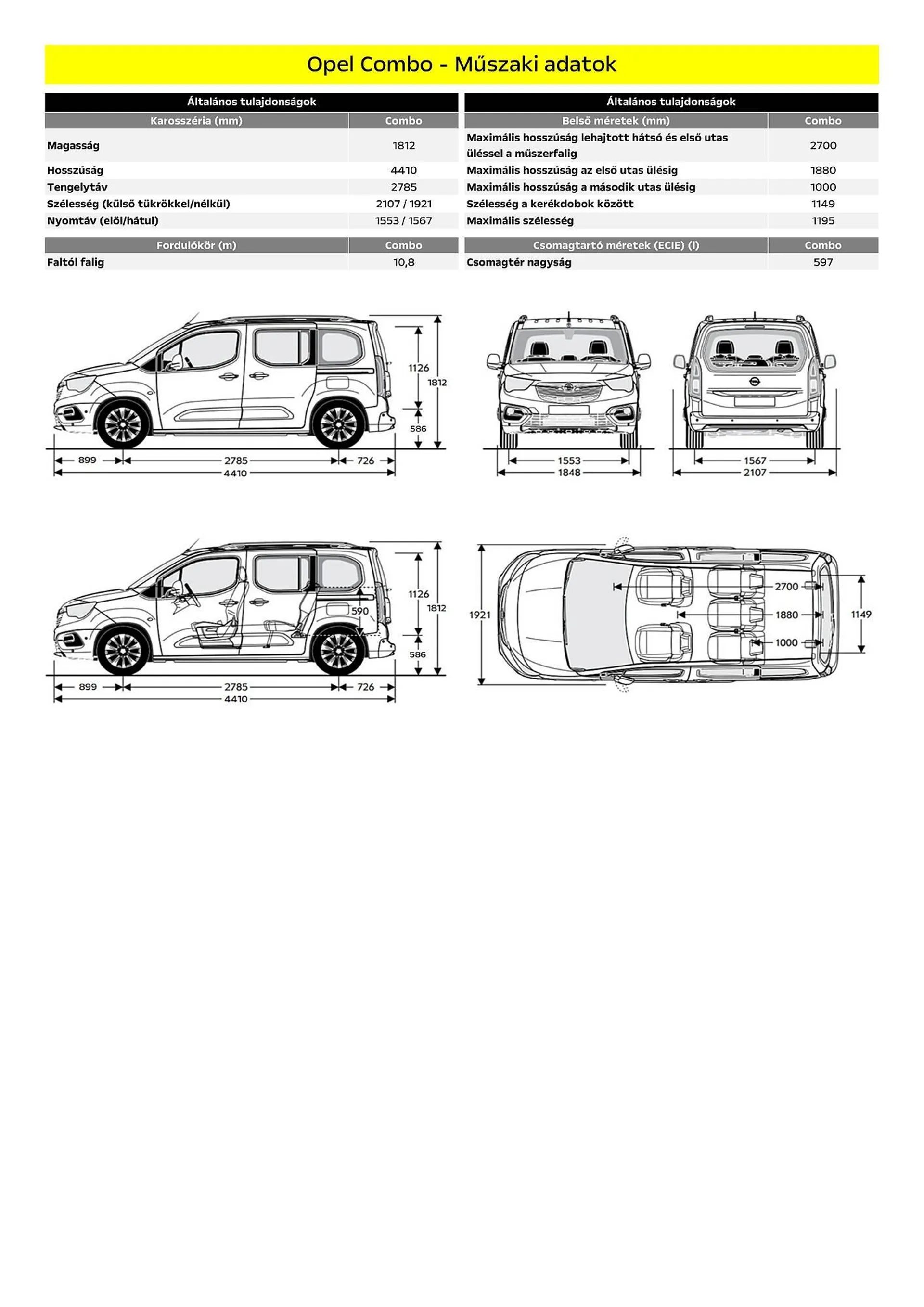 Katalógus Opel Combo akciós újság július 5.-tól december 31.-ig 2024. - Oldal 8