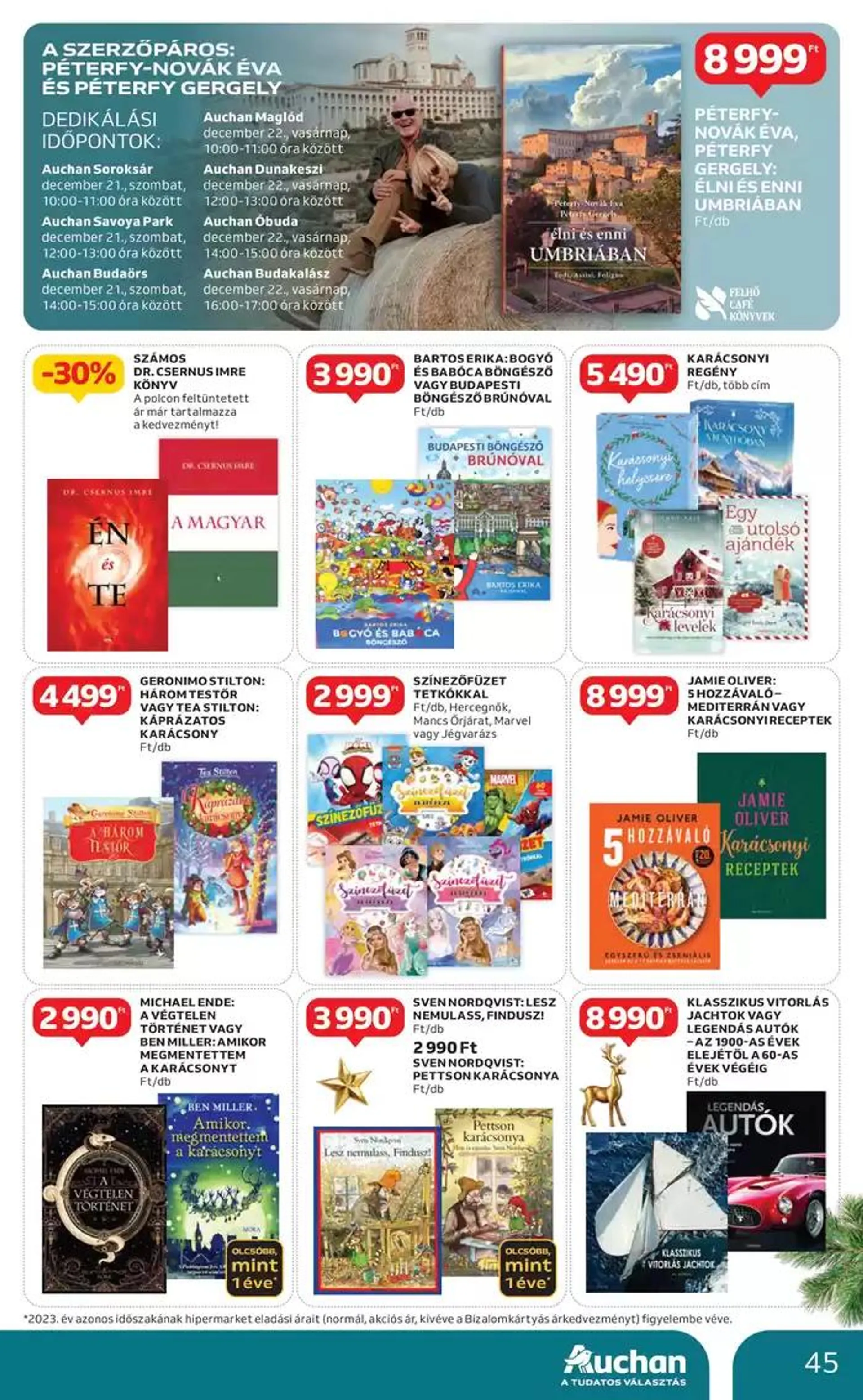 Katalógus Catalog Auchan december 16.-tól december 24.-ig 2024. - Oldal 45