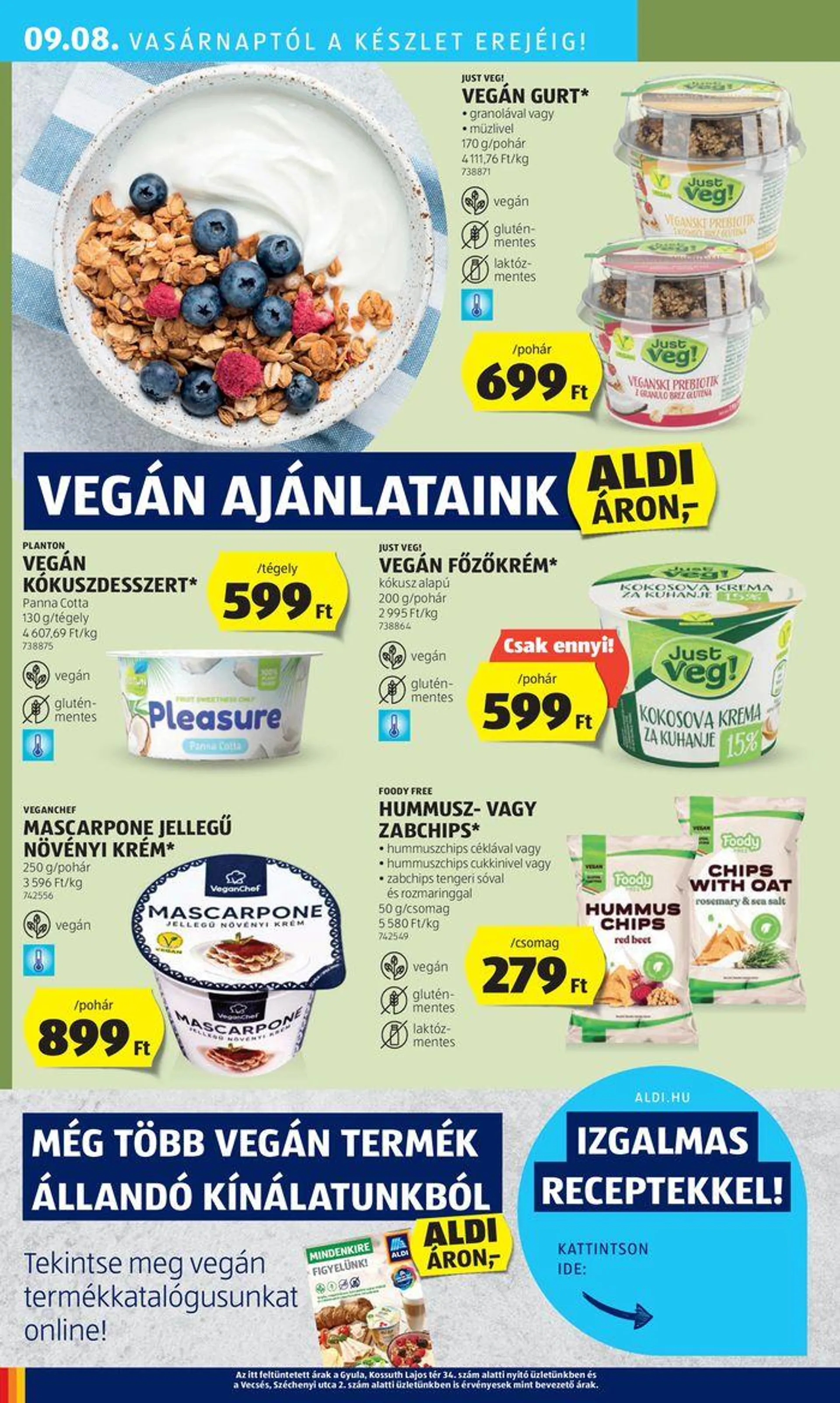 Következő heti ALDI akciós újság - 32